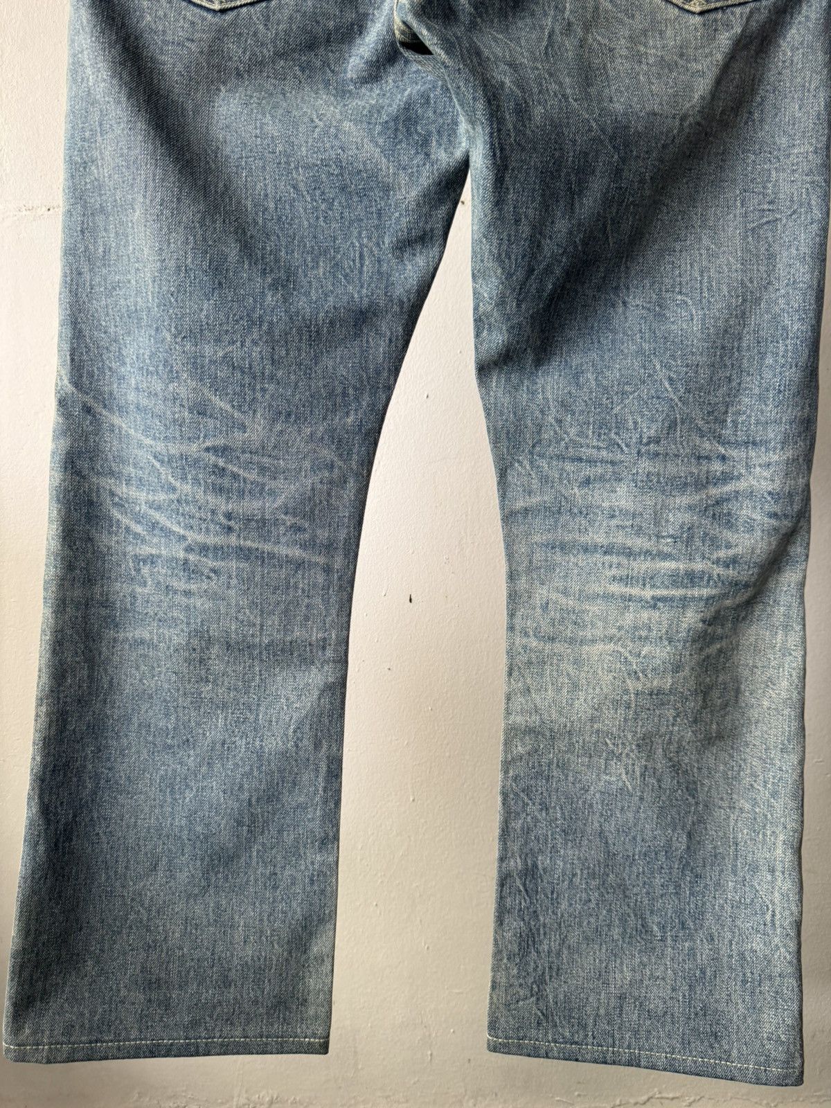 Ralph Lauren 2006 RRL 1/1 Moonshine Wash Lapidary Gemstone Selvedge Denim Size US 35 - 16 Thumbnail