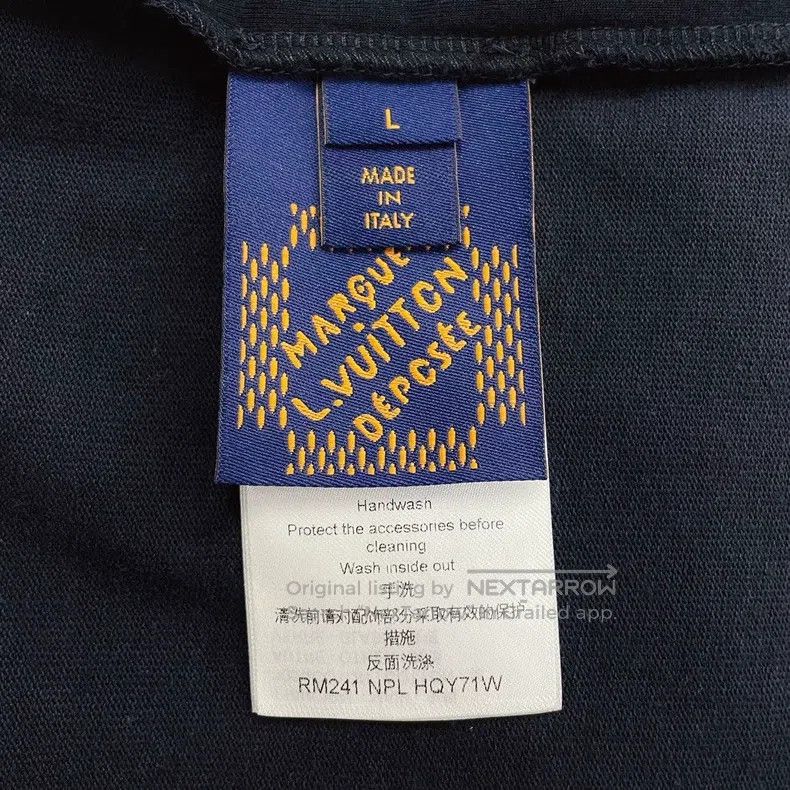 Louis Vuitton Louis Vuitton Fei Dong Co-branded Black Short Sleeve T-Shi Size US L / EU 52-54 / 3 - 5 Thumbnail
