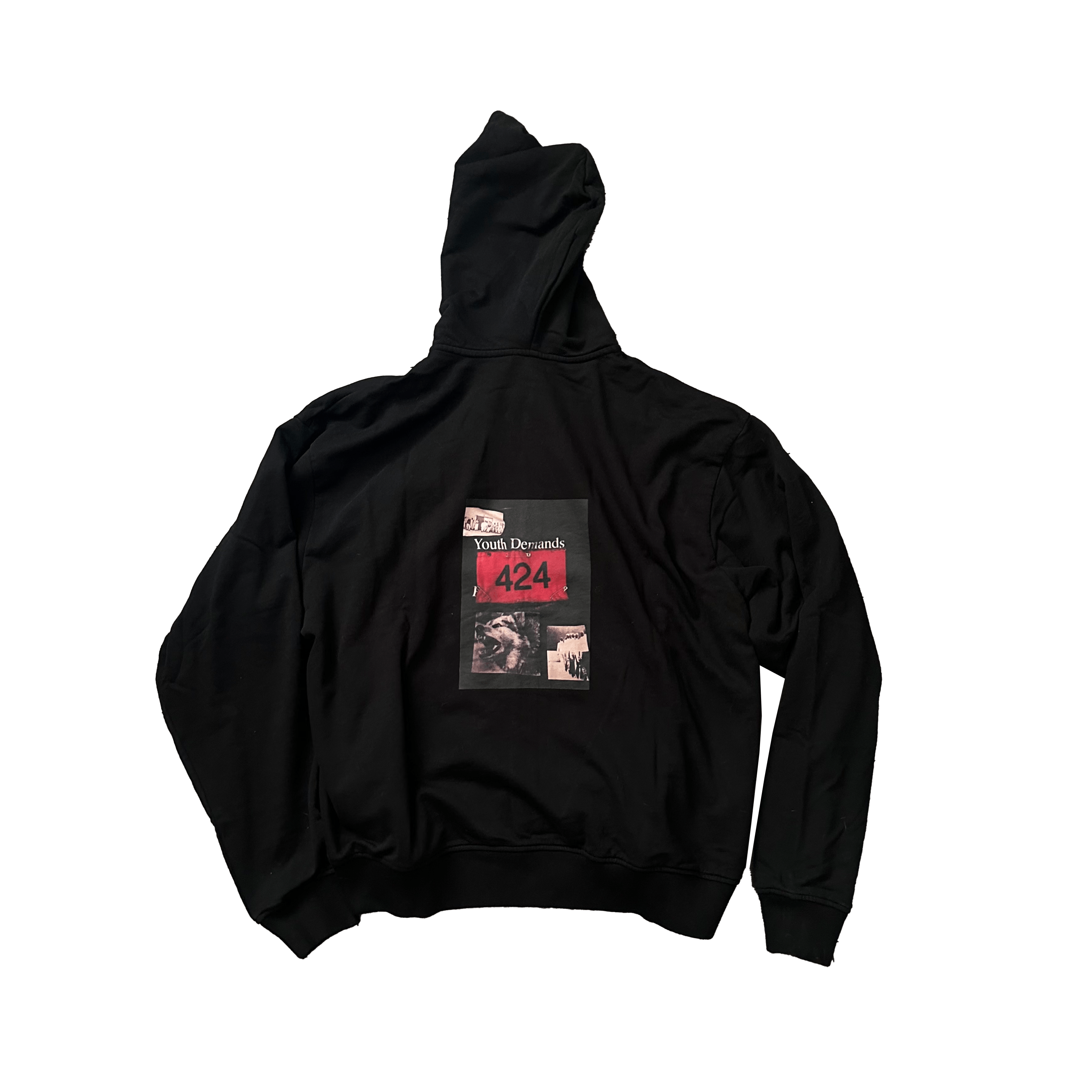 424 ★ 424, Youth Demands Full Zip Hoodie Size US L / EU 52-54 / 3 - 2 Thumbnail