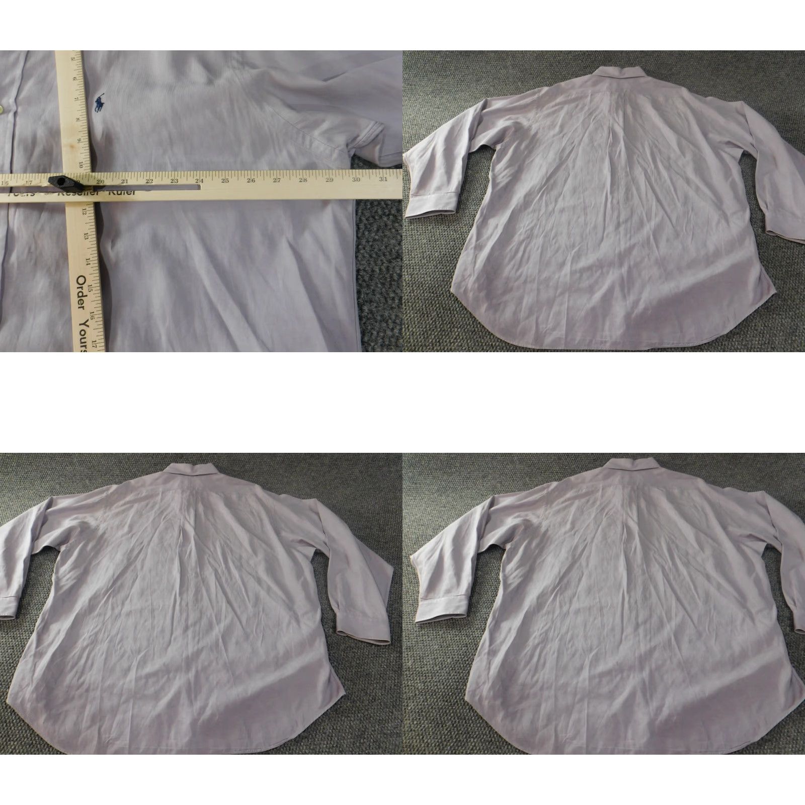 Ralph Lauren Ralph Lauren Mens Shirt 2XL Purple Button-Up Collar Down Casual Pony Logo Button-Down Long Sleeve Knit Cotton Size US XXL / EU 58 / 5 - 8 Thumbnail