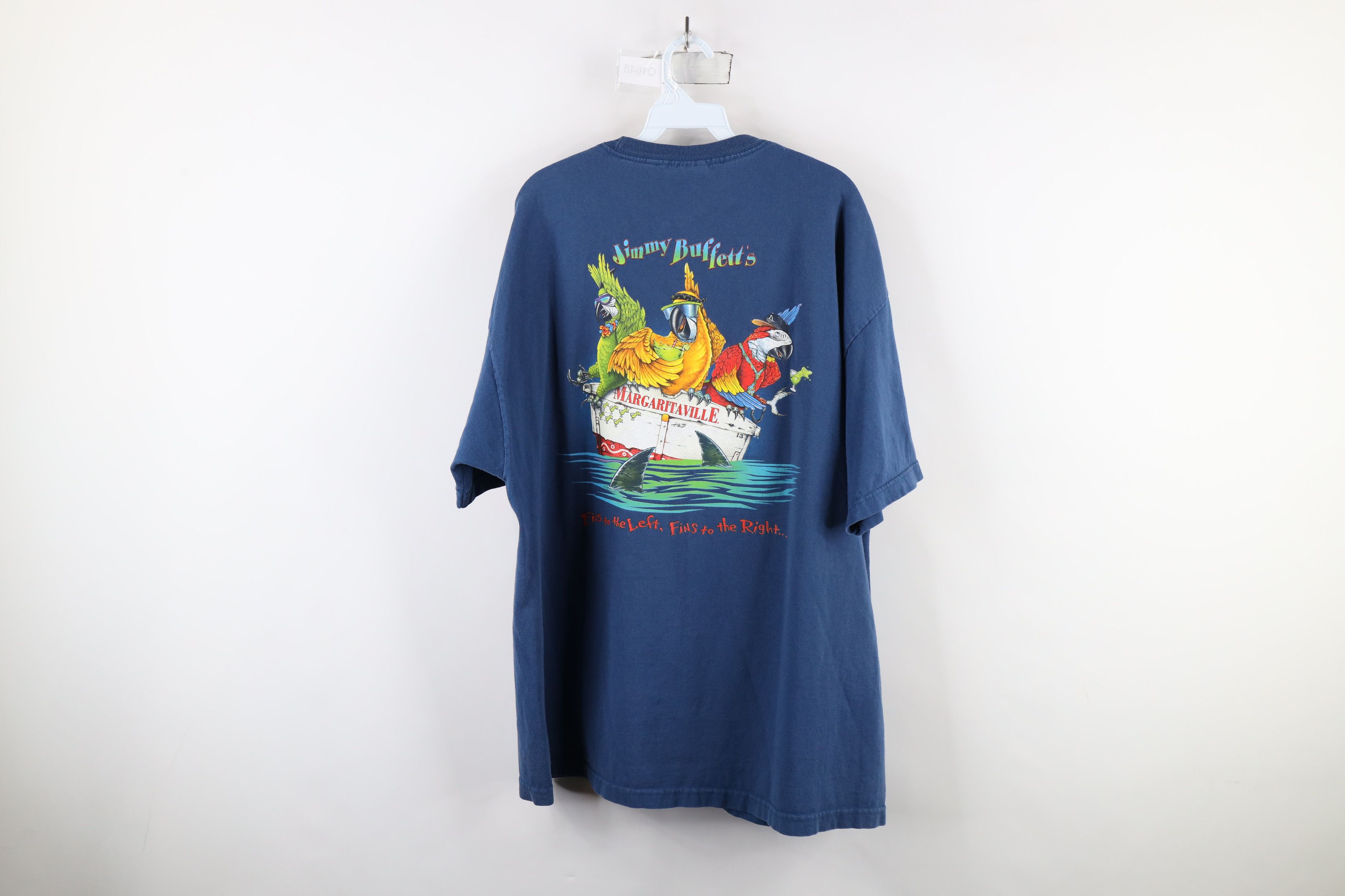 Vintage Vintage Jimmy Buffett Margaritaville Short Sleeve T-Shirt Size US XXL / EU 58 / 5 - 11 Thumbnail