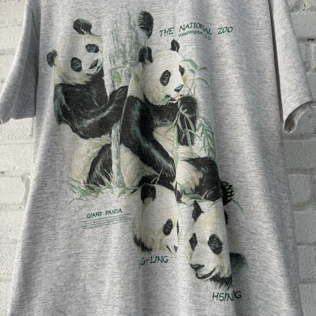 Vintage Vintage Pandas Tee Size US L / EU 52-54 / 3 - 3 Thumbnail