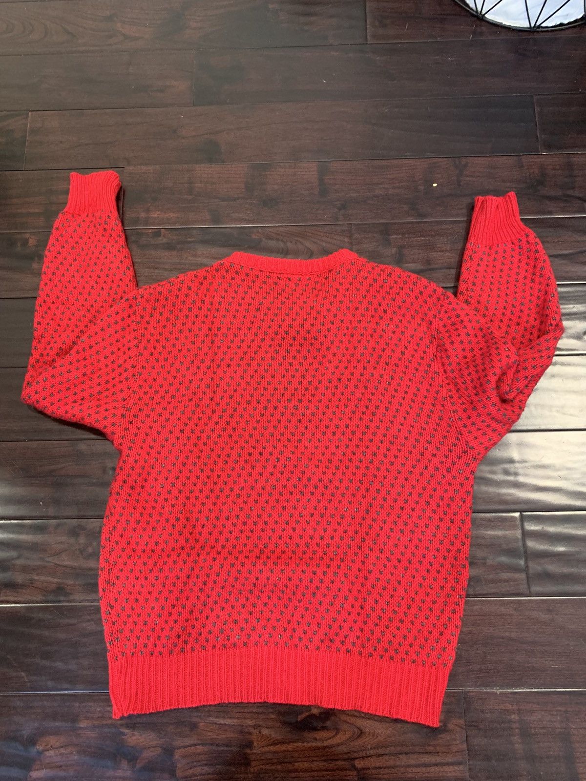 Vintage 90s Royal north mills outfitters red wool sweater Size US L / EU 52-54 / 3 - 4 Thumbnail