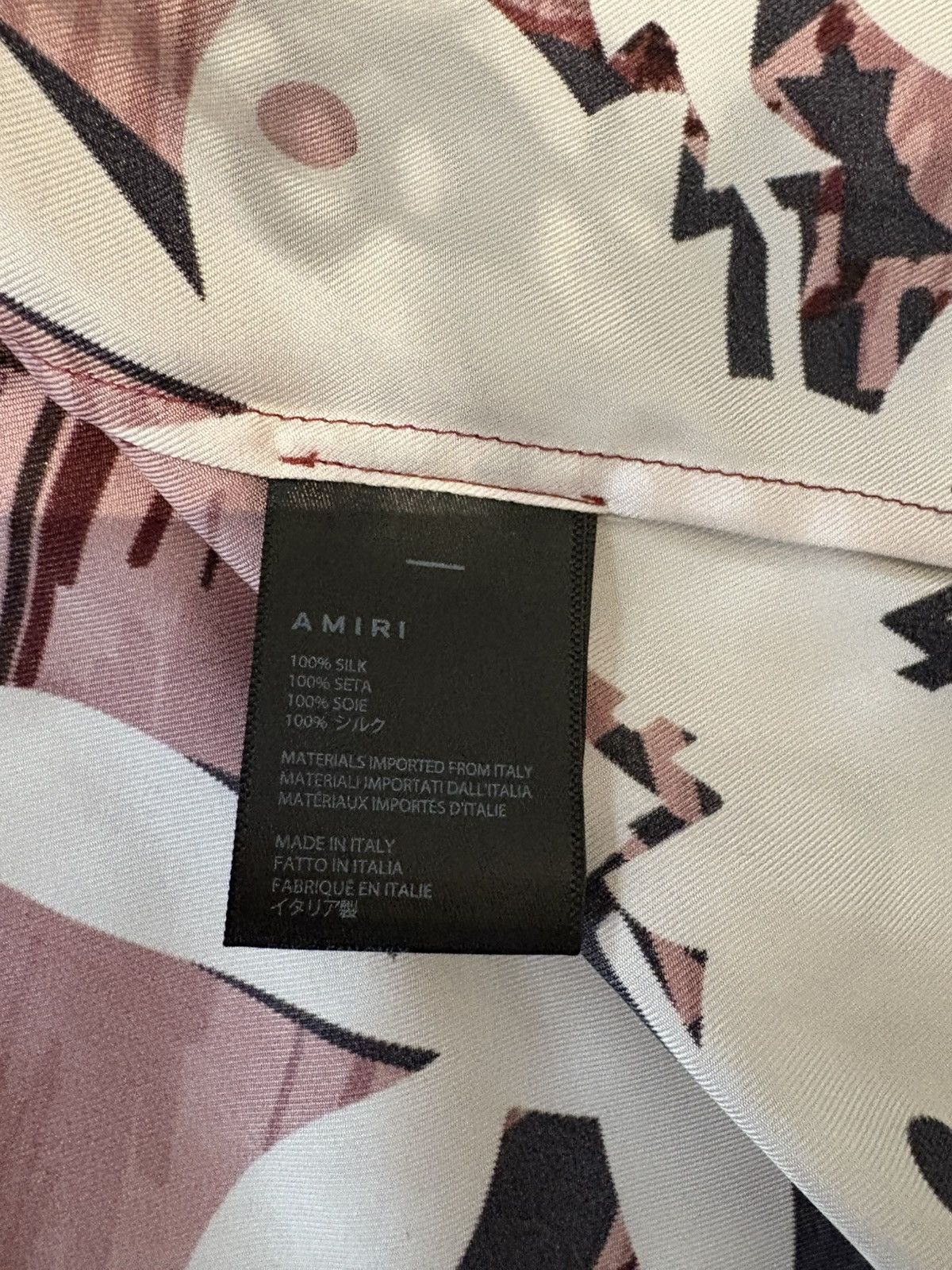 Amiri Playboy aloha Amiri silk shirt Size US M / EU 48-50 / 2 - 4 Thumbnail