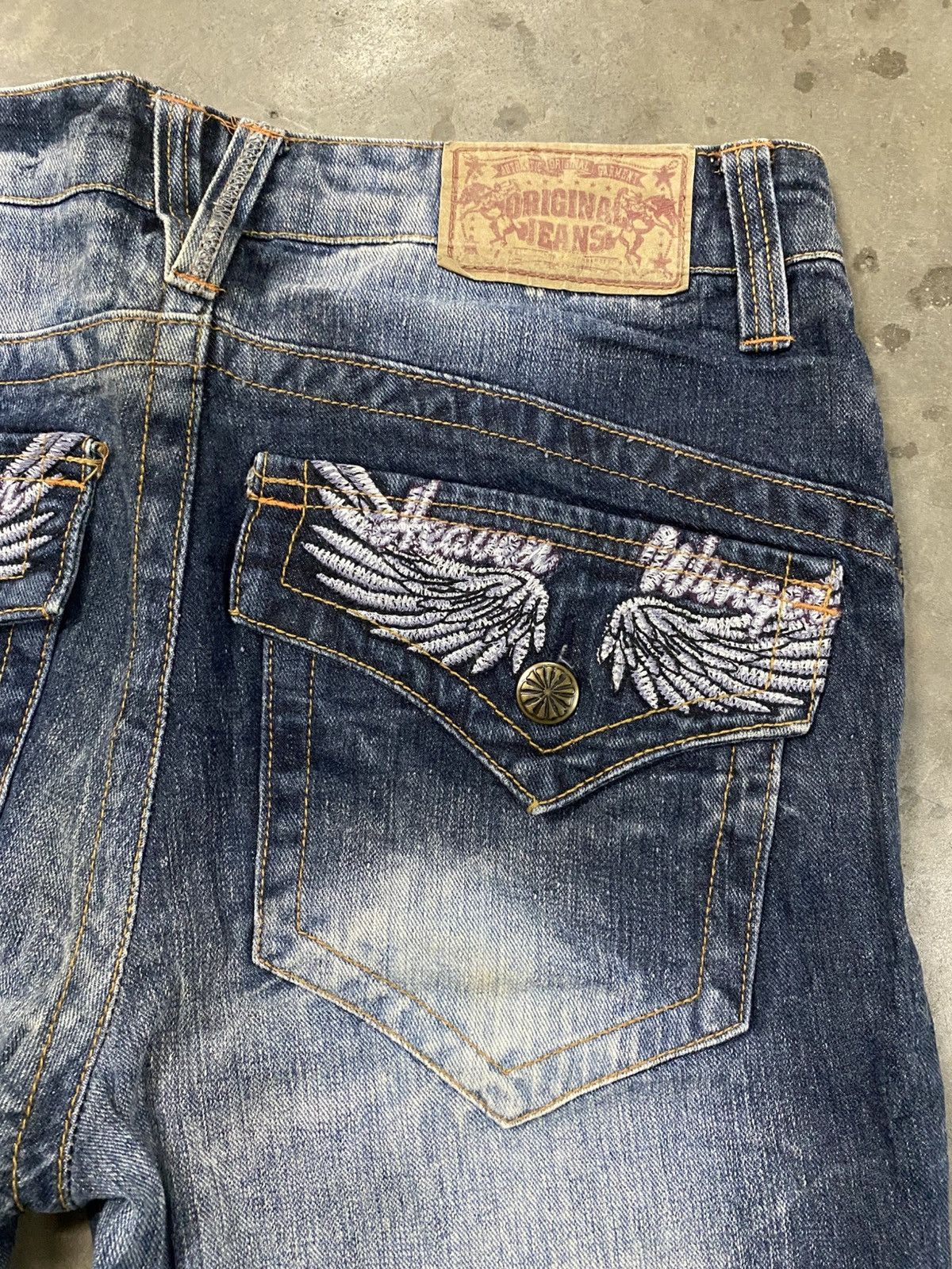 Tornado Mart Super Flare Jeans Japanese Unknown Heaven Vintage @299 Size US 32 / EU 48 - 5 Thumbnail
