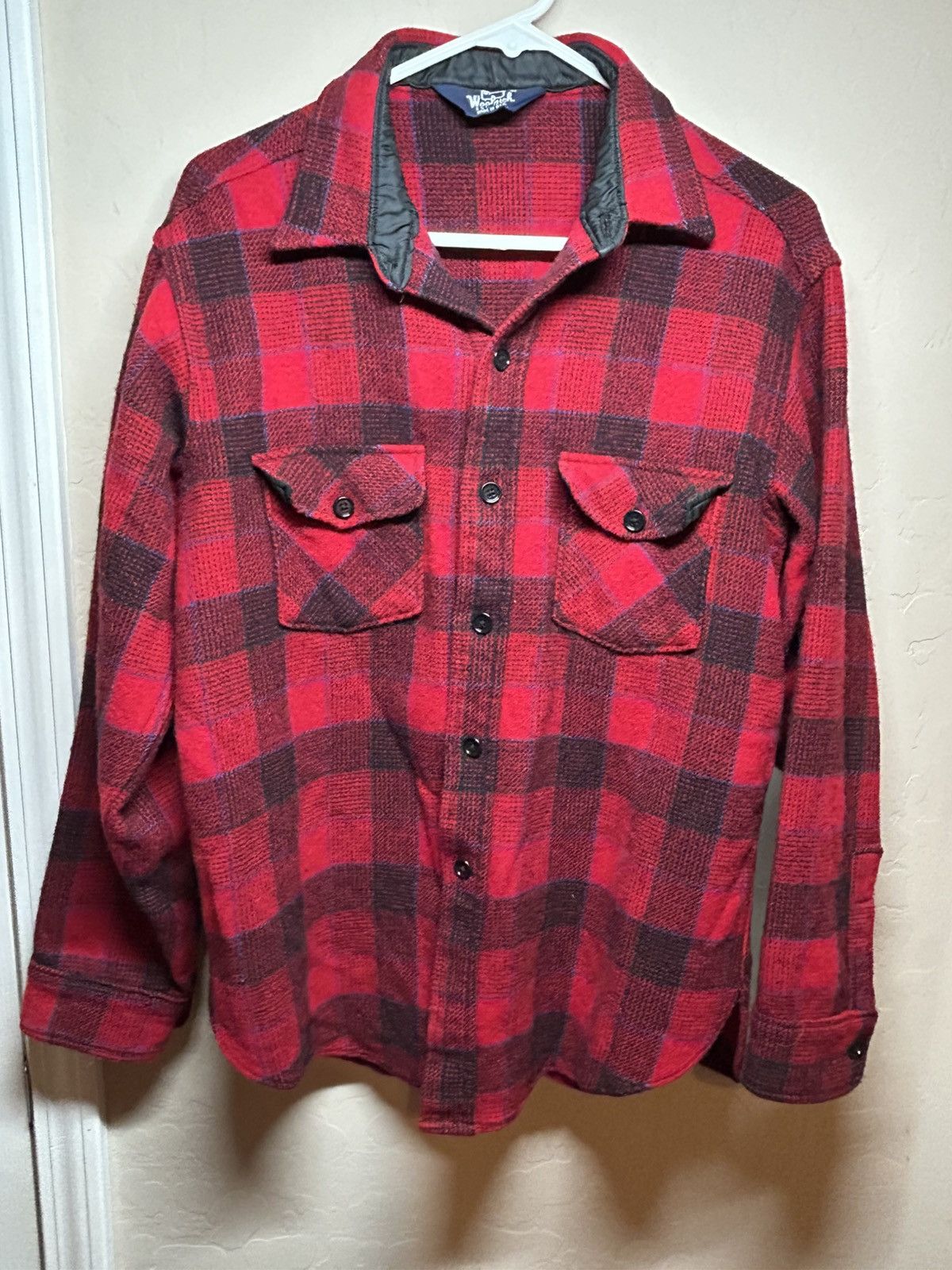 Woolrich Woolen Mills Woolrich Red n Black Flannel Size US L / EU 52-54 / 3 - 1 Thumbnail