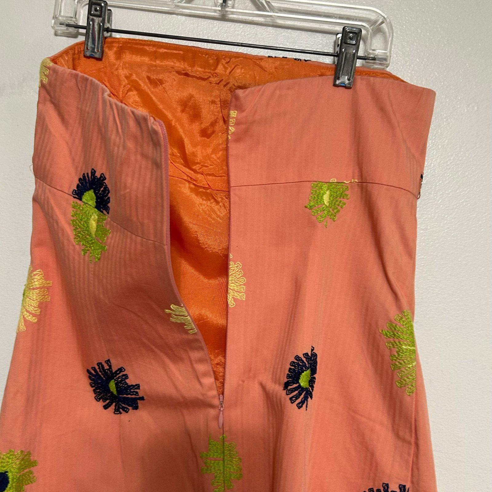 Other Ruth Strapless Embroidered Mini Dress Size 2 Size XS / US 0-2 / IT 36-38 - 3 Thumbnail