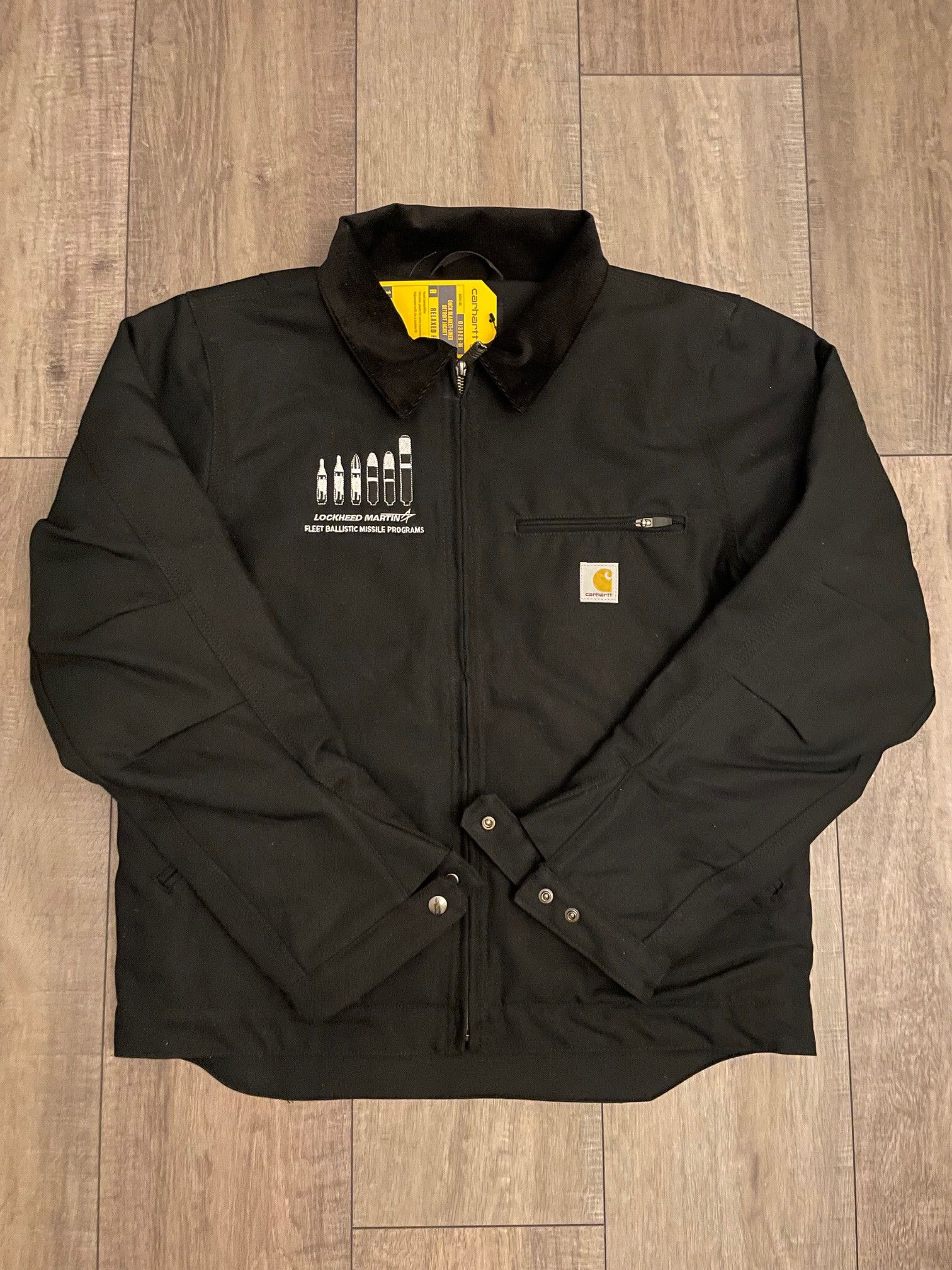 Carhartt Carhartt Lockheed Martin Duck Detroit Jacket Black Size S ...