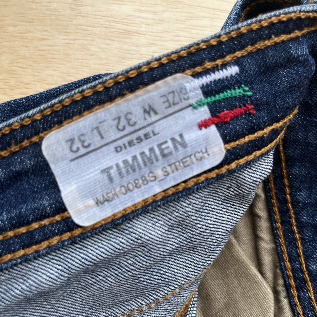 Diesel DIESEL INDUSTRY DISTRESSED DENIM REG FIT Size US 34 / EU 50 - 7 Thumbnail