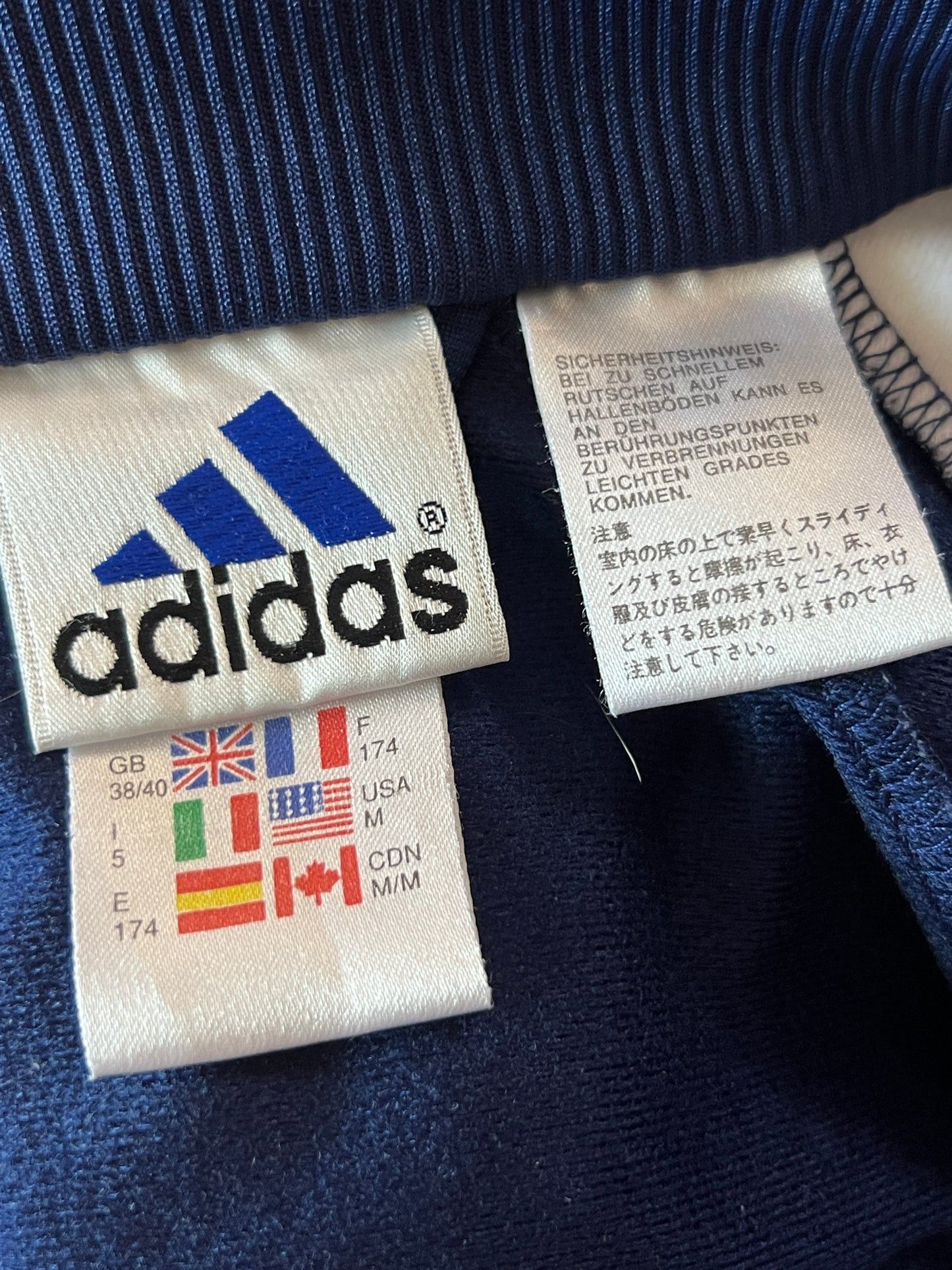 Adidas × Vintage 90s Adidas Vintage Men's Track Jacket - M Size US M / EU 48-50 / 2 - 4 Thumbnail