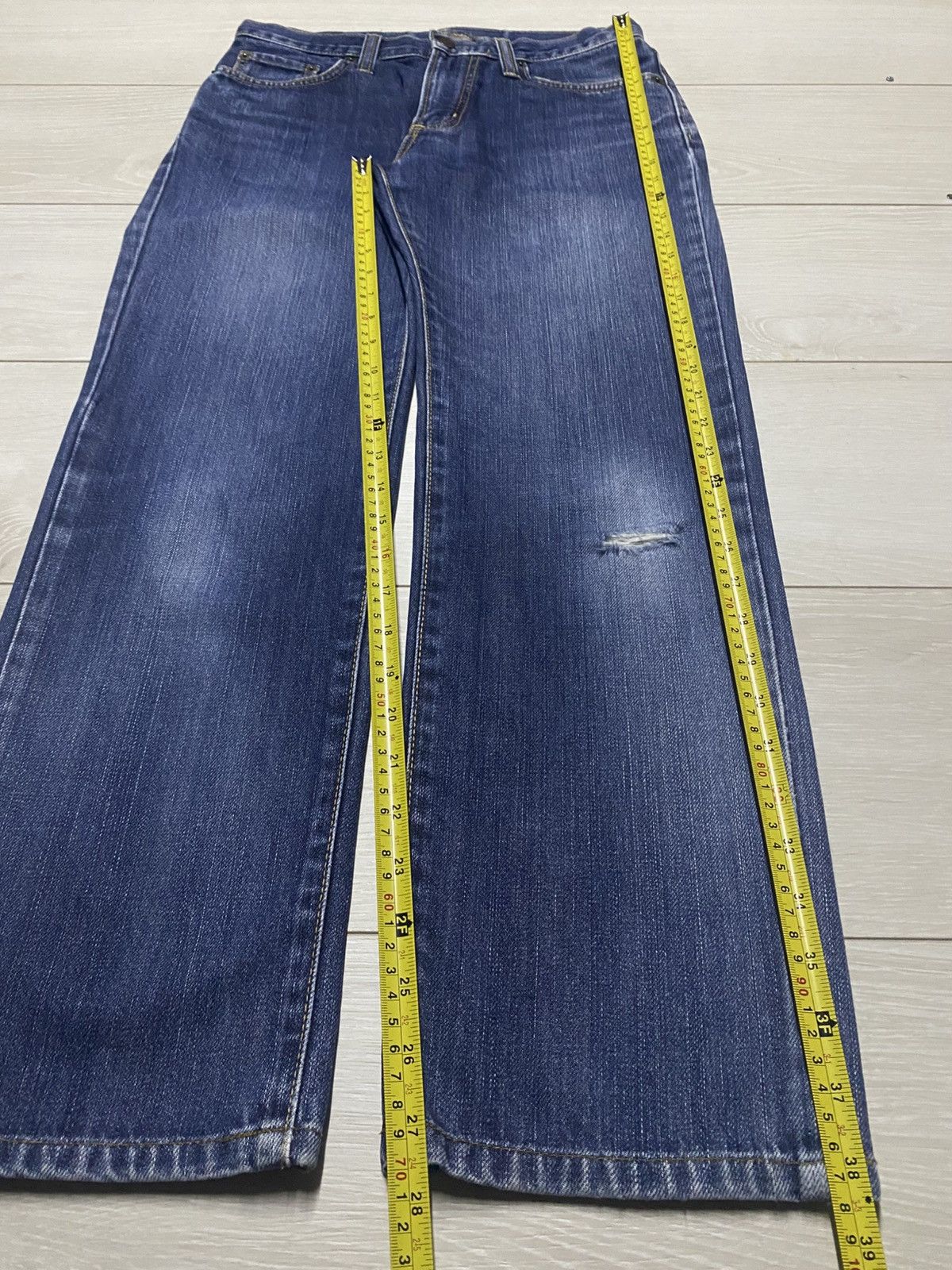Edwin Vintage Edwin 403 Blue Wash straight Fit Jeans Size US 30 / EU 46 - 13 Thumbnail