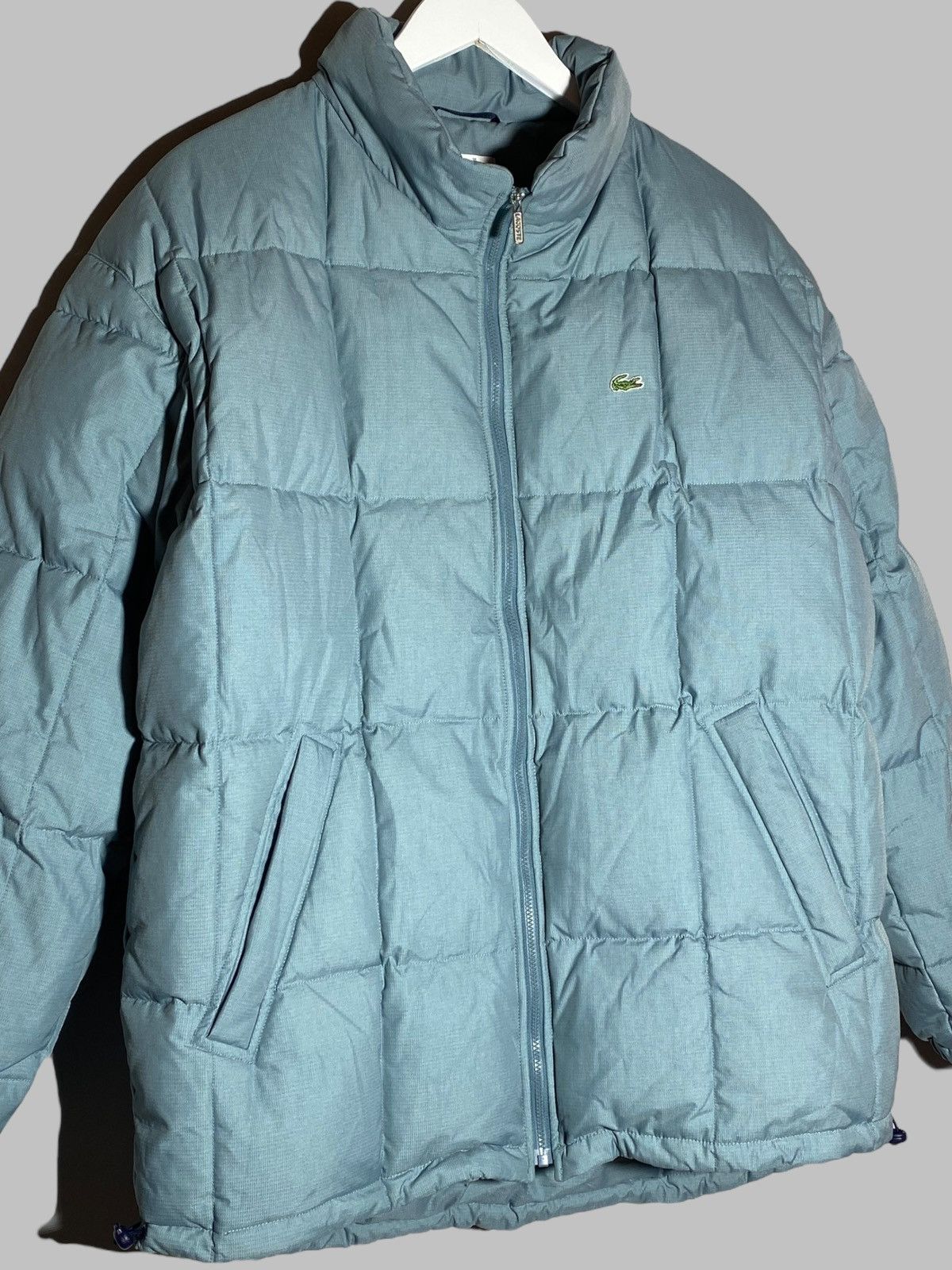 Lacoste 🔥 LACOSTE BABY BLUE PUFFER JACKET TYLER THE CREATOR VIBE Y2k Size US S / EU 44-46 / 1 - 3 Thumbnail