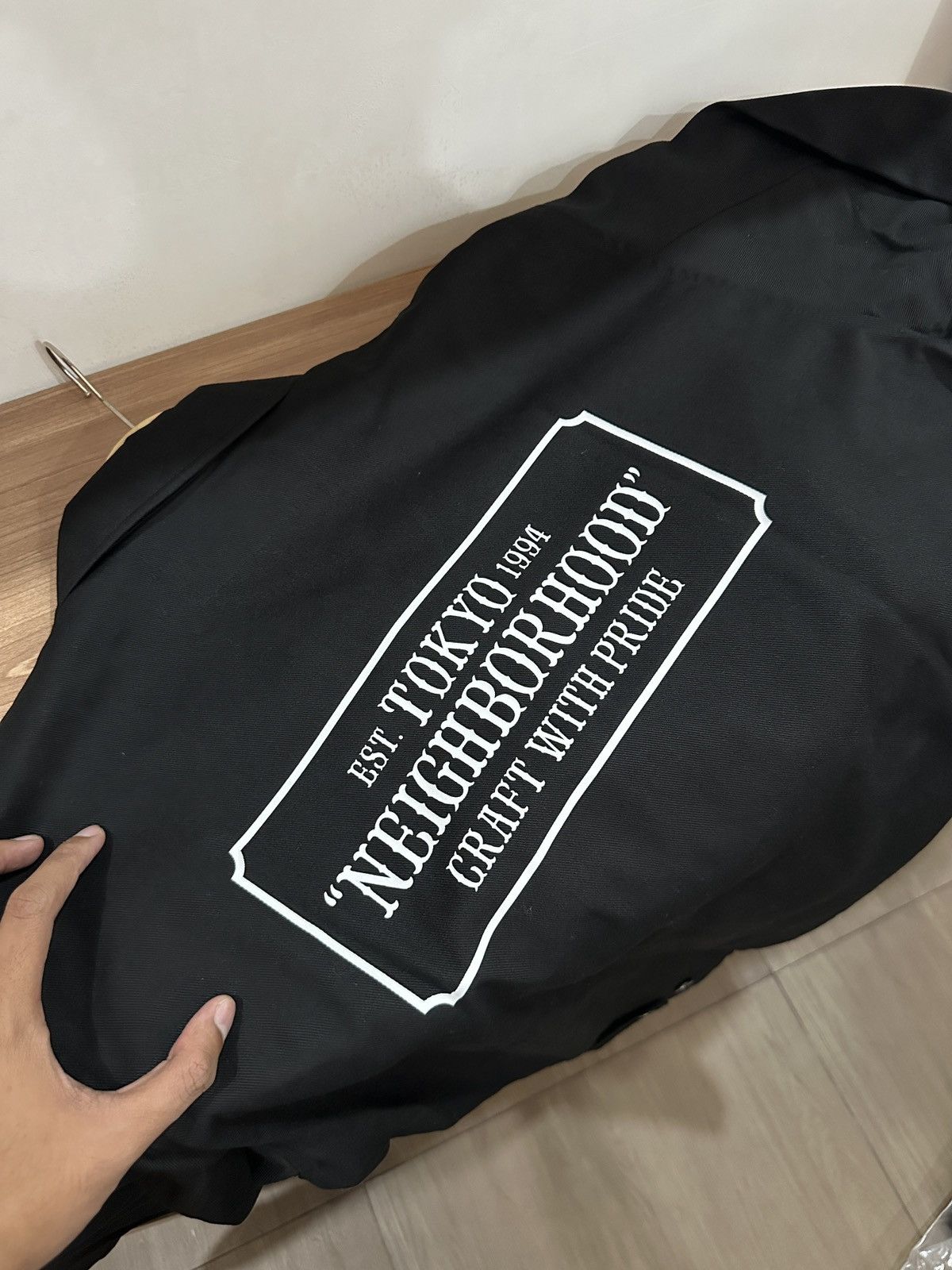Neighborhood Neighborhood Drizzler/ec-jkt - 2021 "Black" Large Size US L / EU 52-54 / 3 - 9 Thumbnail