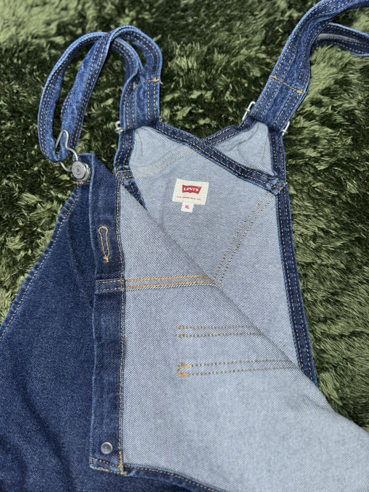 Levi's [XL] levis korea denim overall mid indigo Size US 36 / EU 52 - 4 Thumbnail