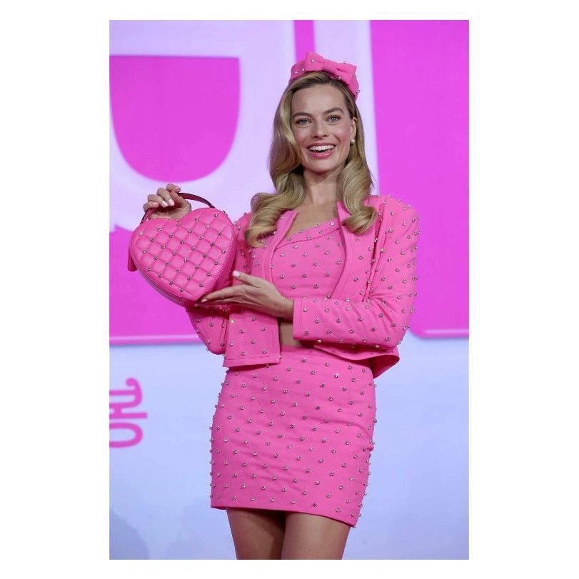 Moschino Moschino Couture Jeremy Scott BARBIE Shorts MARGO ROBBIE Size 32" / US 10 / IT 46 - 2 Thumbnail