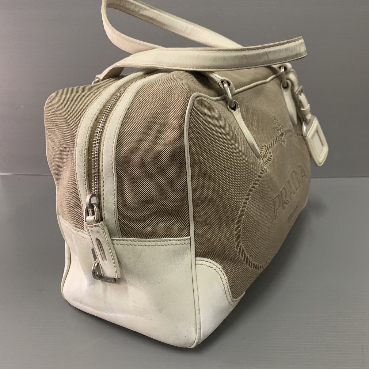 Prada Prada Canvas Shoulder Bag Size ONE SIZE - 3 Thumbnail