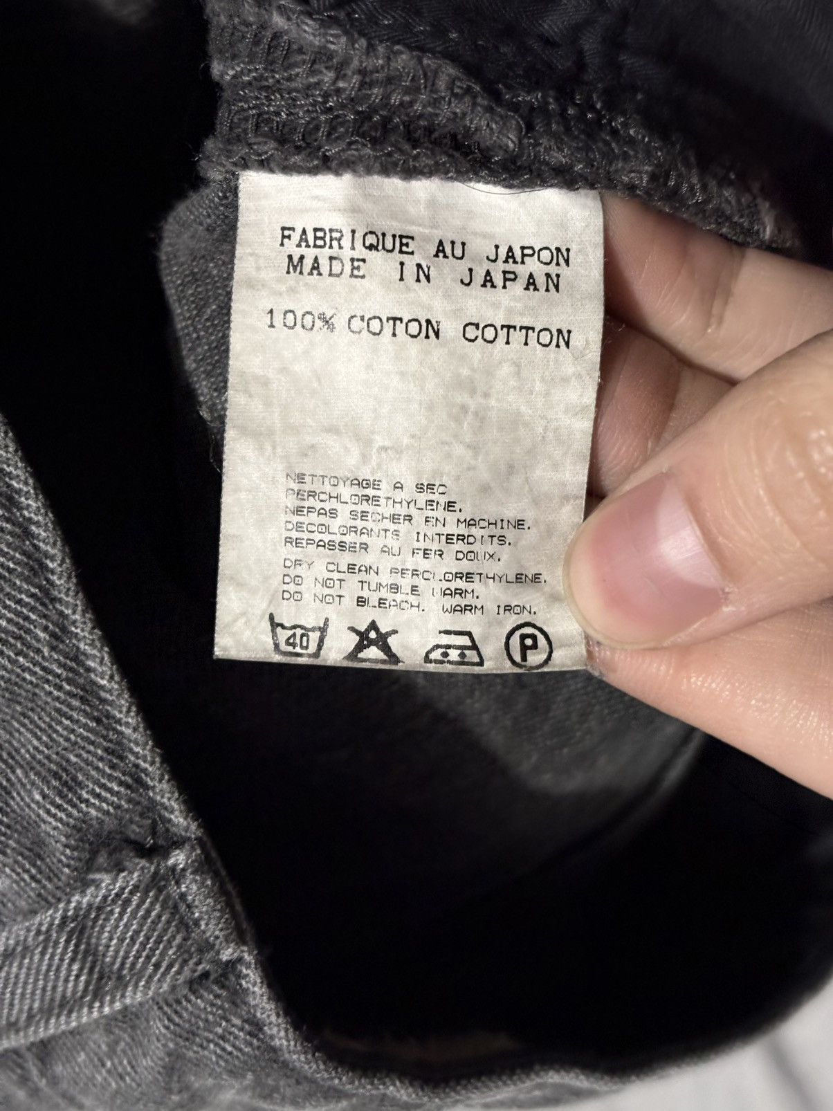 RIPVANWINKLE 2002 Van Winkle Jeans Archive Denim if six was nine leather Size US 29 - 9 Thumbnail