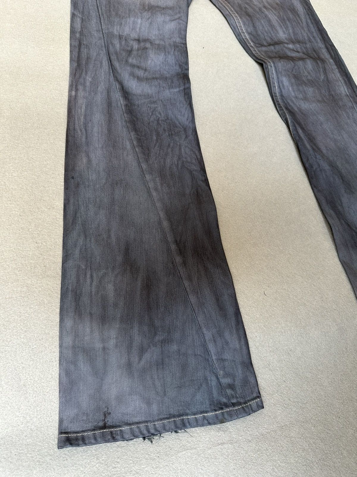 FLARE Tornado Mart Hand Dyed Denim