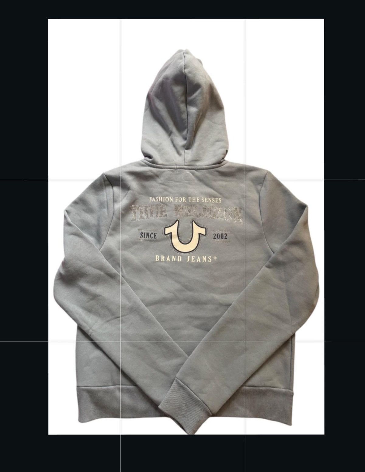 True Religion True religion Grey Melange Full-Zip Hoodie Size M / US 6-8 / IT 42-44 - 1 Thumbnail
