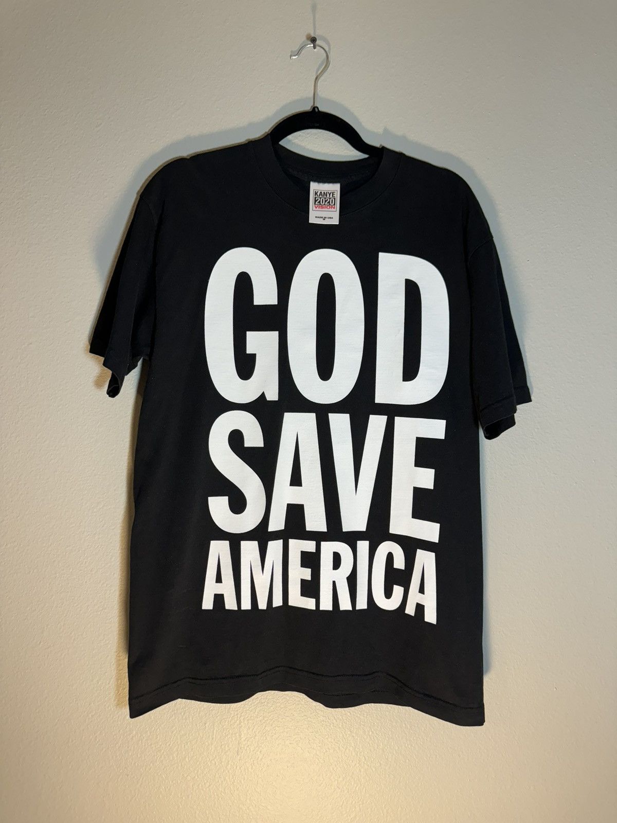 Kanye West × Vintage × Yeezy 🙏GOD SAVE AMERICA 🙏 Kanye West 2020 Vision Size US M / EU 48-50 / 2 - 1 Thumbnail