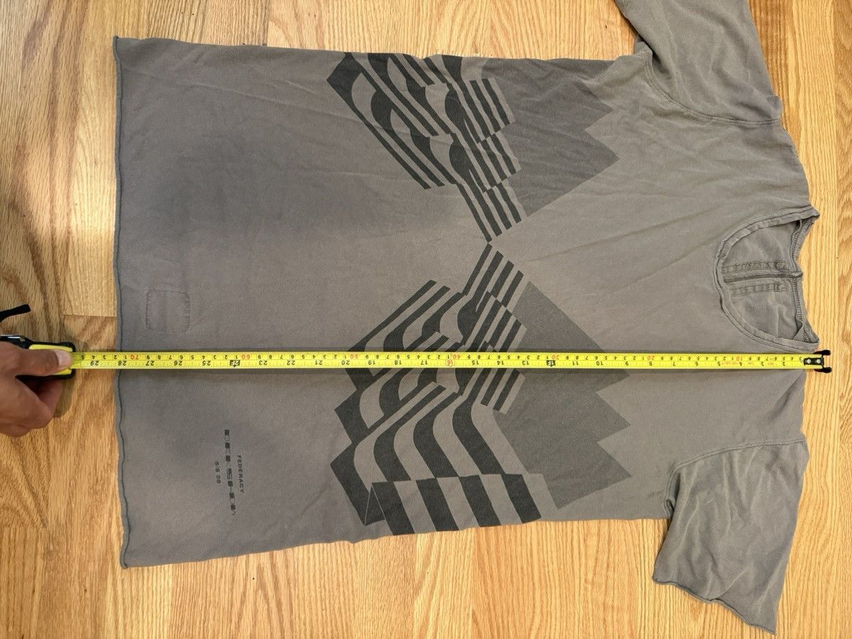 Rick Owens FEDERACY T Shirt S/S 08 Size US XS / EU 42 / 0 - 8 Thumbnail