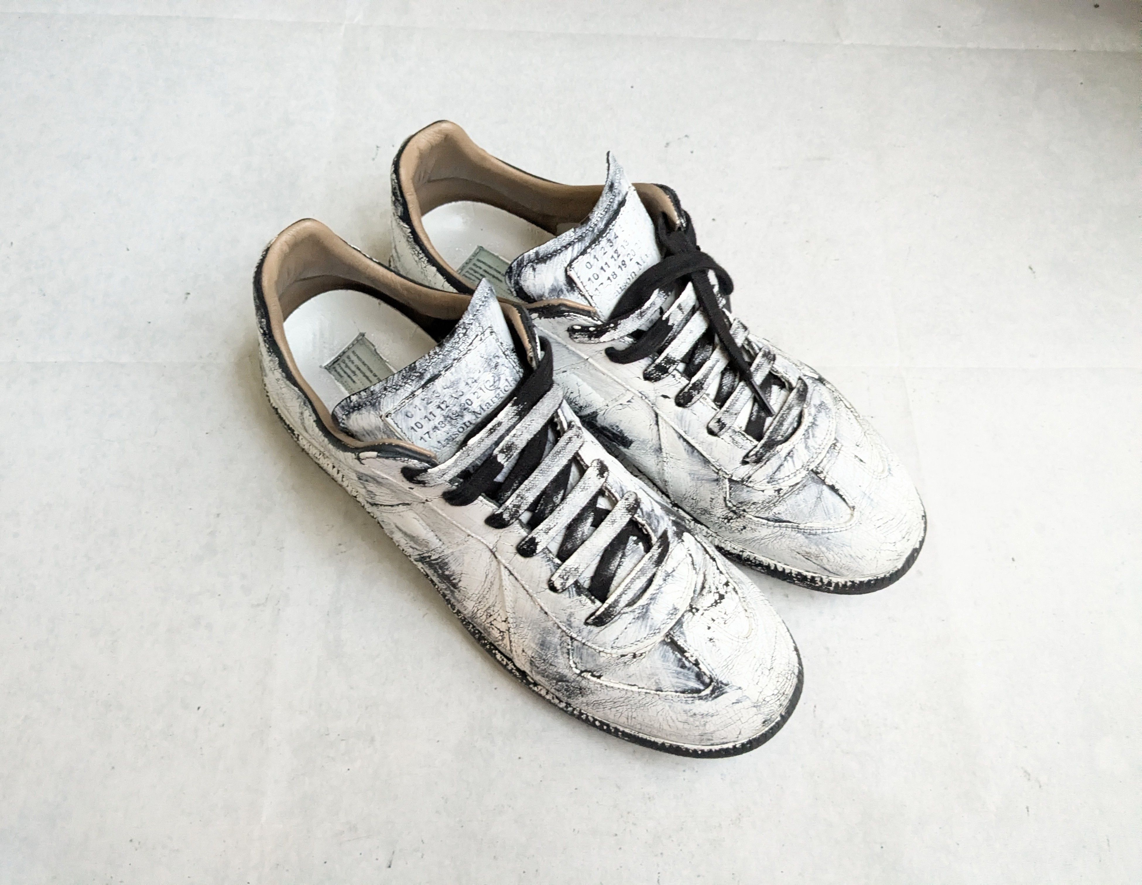 Maison Margiela Maison Margiela Replica Bianchetto Painted GAT 12 45 Size US 12 / EU 45 - 5 Thumbnail