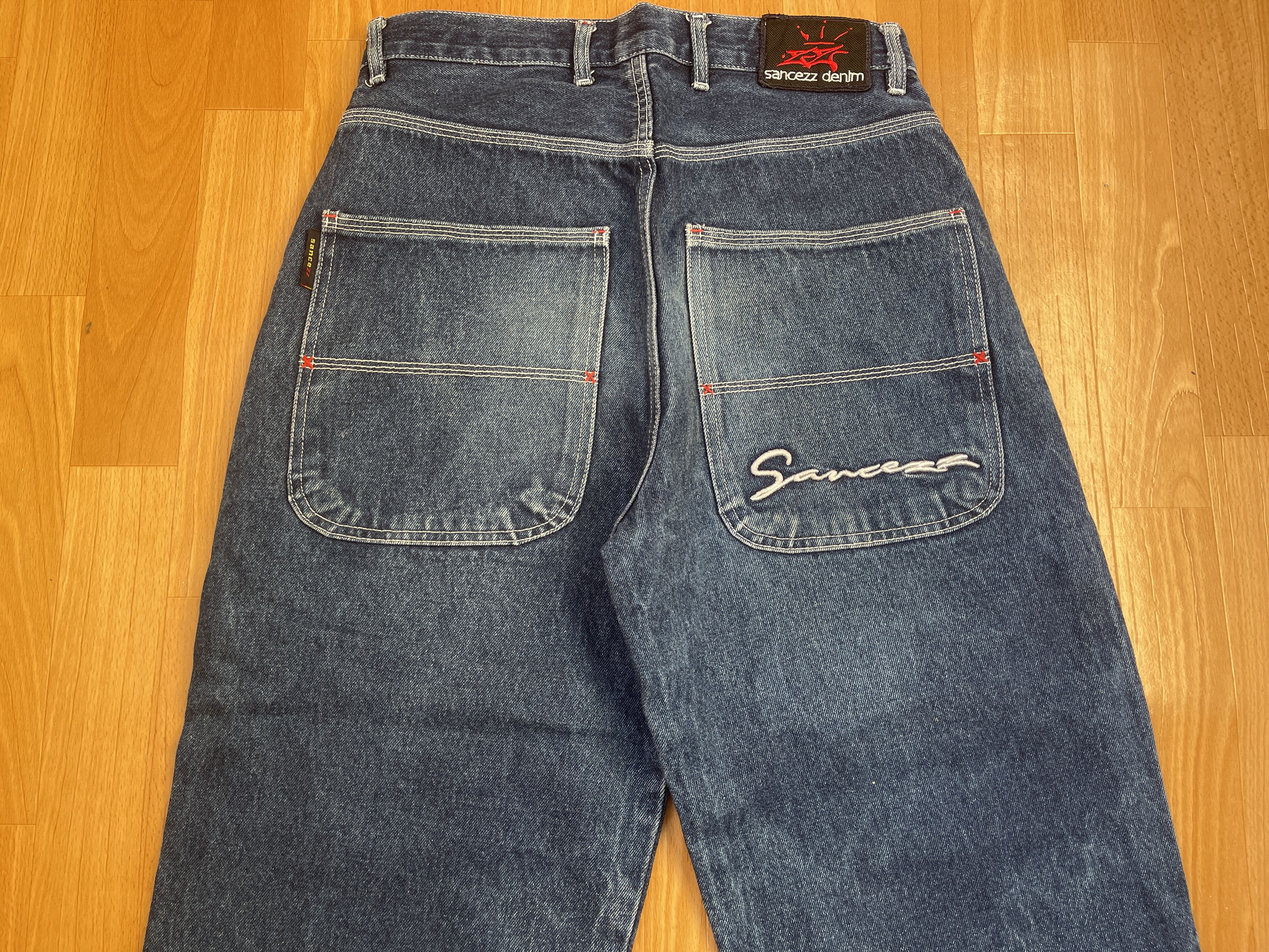 Other Sancezz jeans, vintage baggy jeans 90s hip hop skater Y2K 30 Size US 30 / EU 46 - 3 Thumbnail