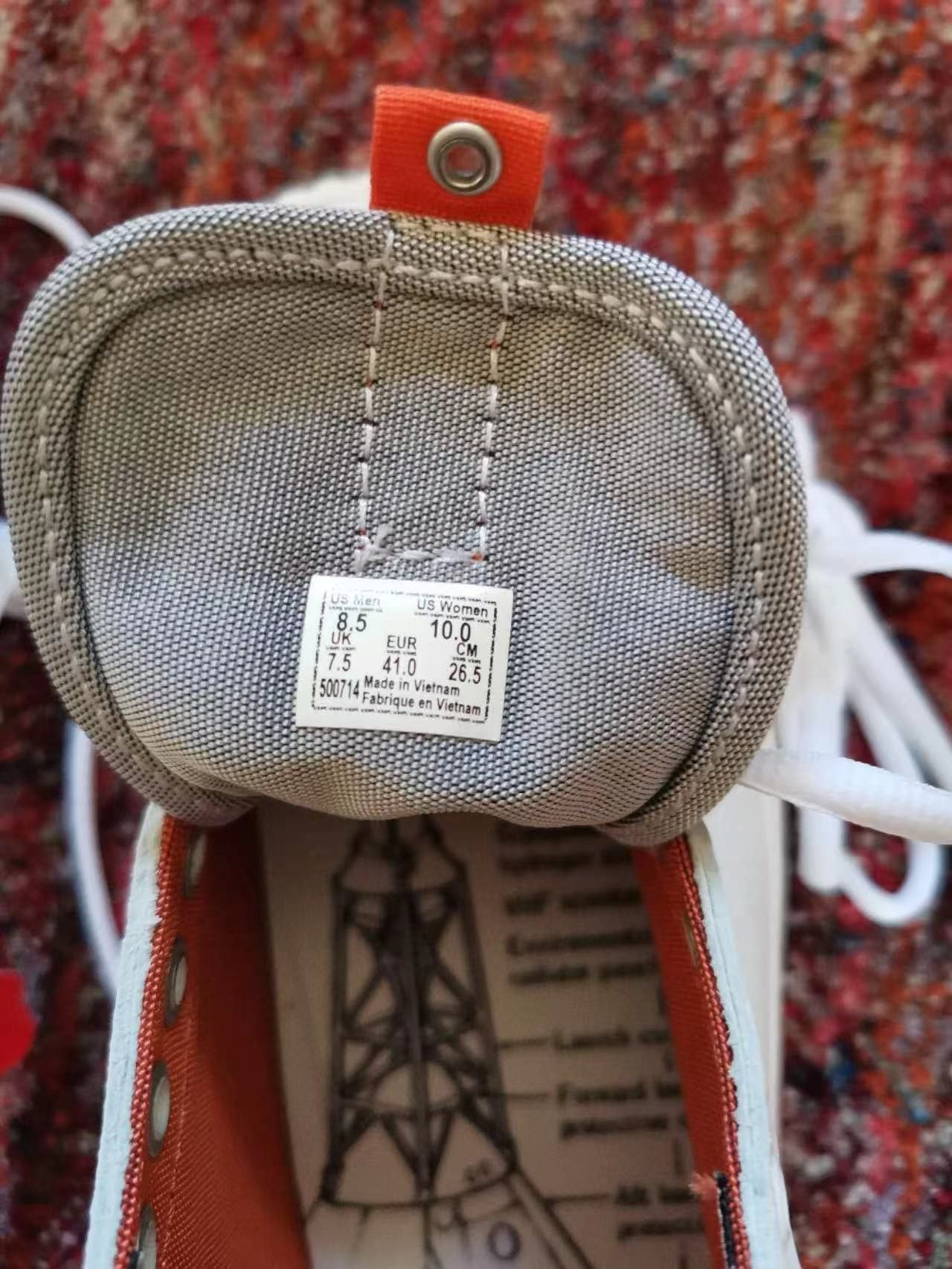 NASA × Vans Brand New* Vans Old Skool NASA Space Voyager True White Size US 8.5 / EU 41-42 - 5 Thumbnail