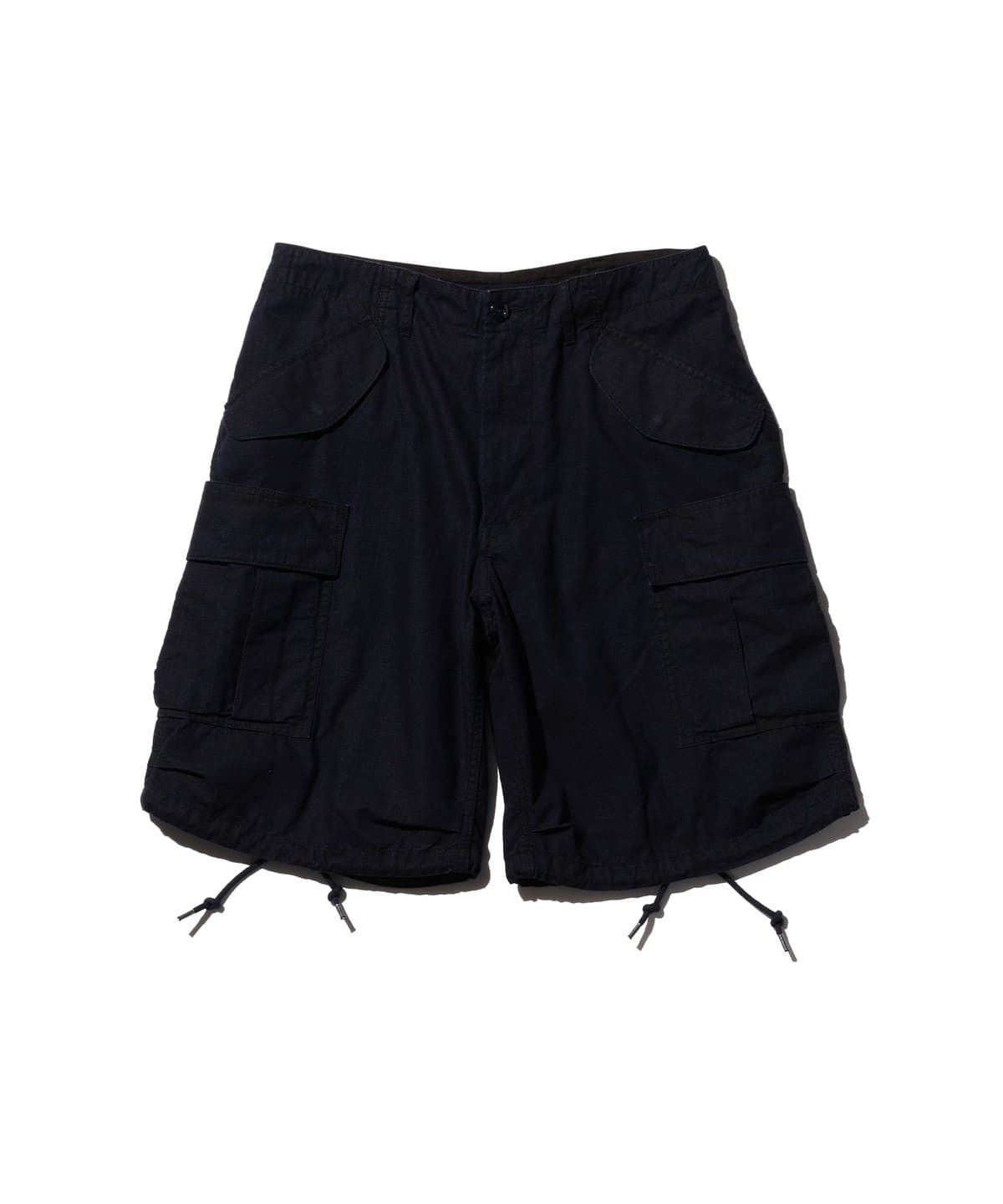 Beams Plus MIL 6-Pocket Indigo Rip-Stop Cargo Shorts SUMI Size XL Size US 36 / EU 52 - 1 Thumbnail