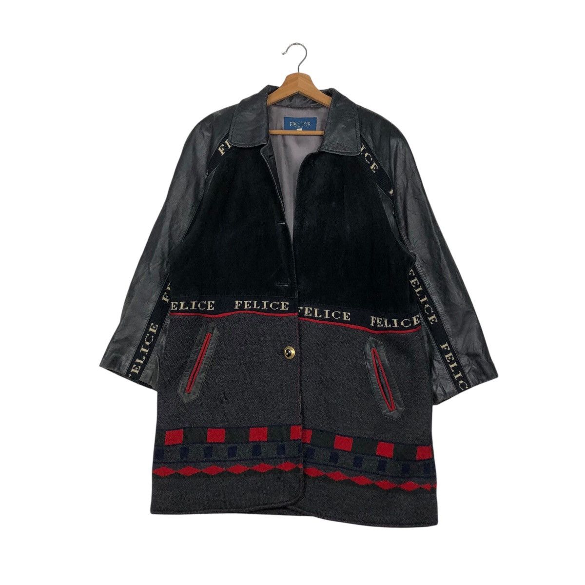 Japanese Brand 📌Vintage Soft Leather Biker Jacket Felice Issey Miyake Size US M / EU 48-50 / 2 - 2 Thumbnail