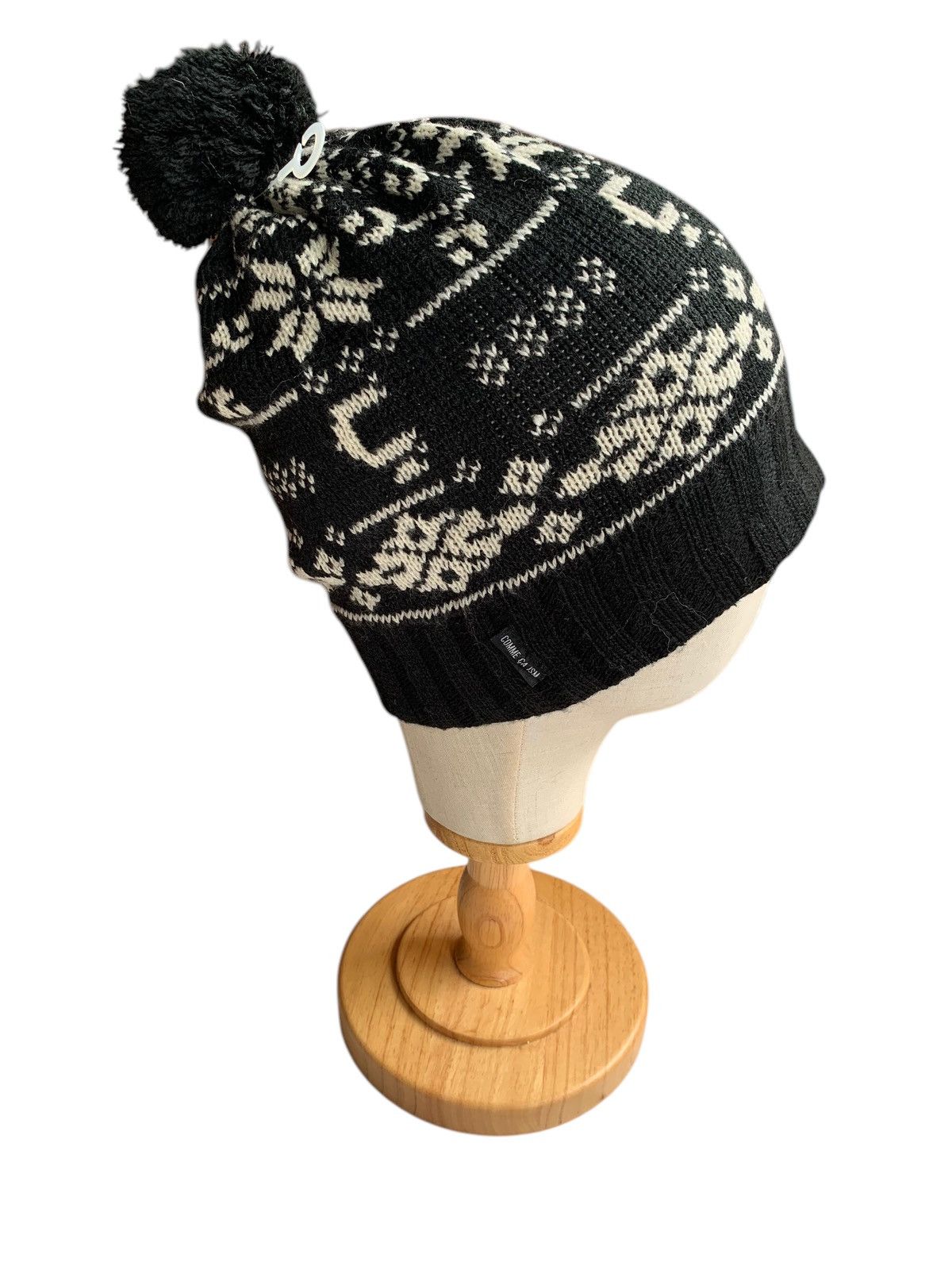 Japanese Brand Comme Ca Ism Japanese Knitted Winter Sessions Beanie hats Size ONE SIZE - 1 Thumbnail