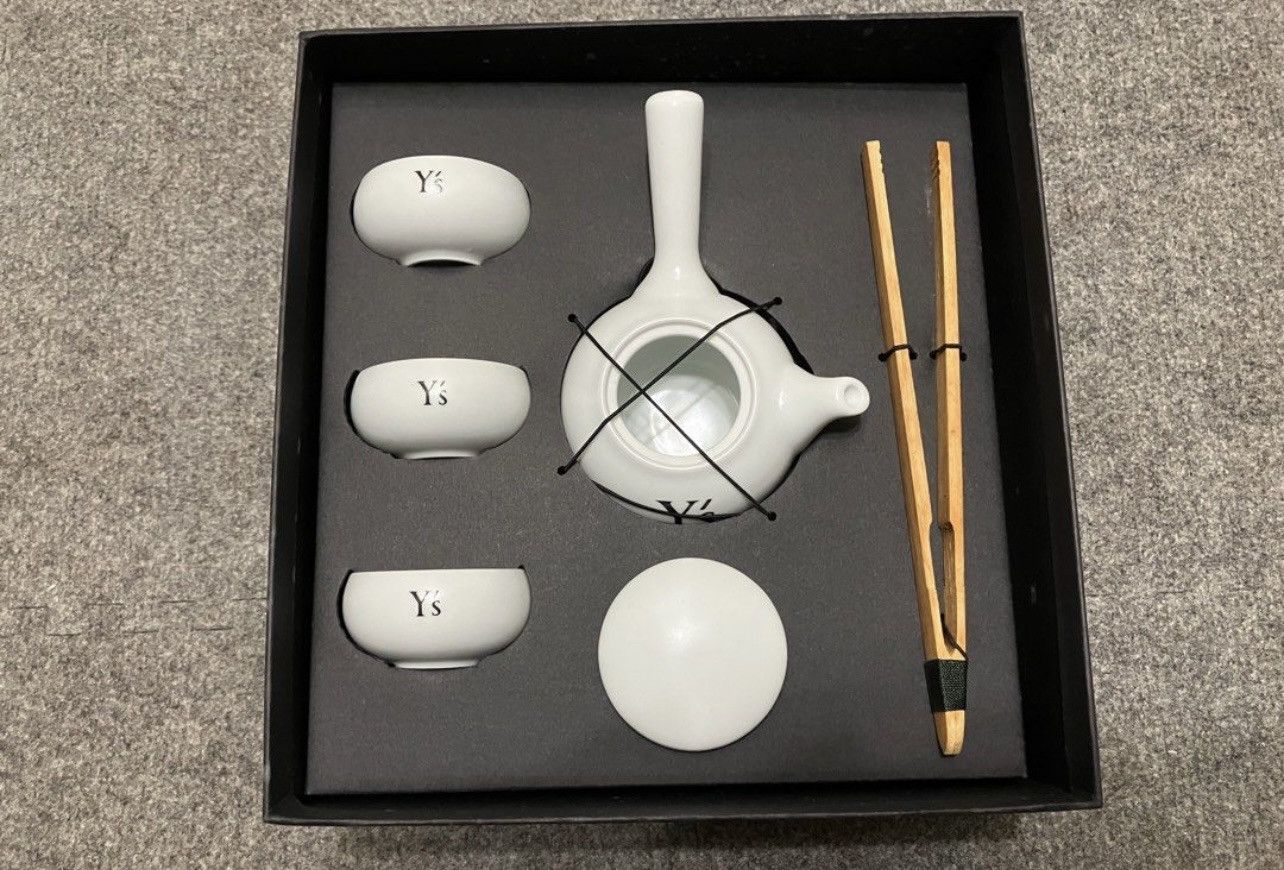 Japanese Brand × Y's × Yohji Yamamoto 🍵 Yohji Yamamoto Y’s Japanese tea pot cup boxset Size ONE SIZE - 3 Thumbnail
