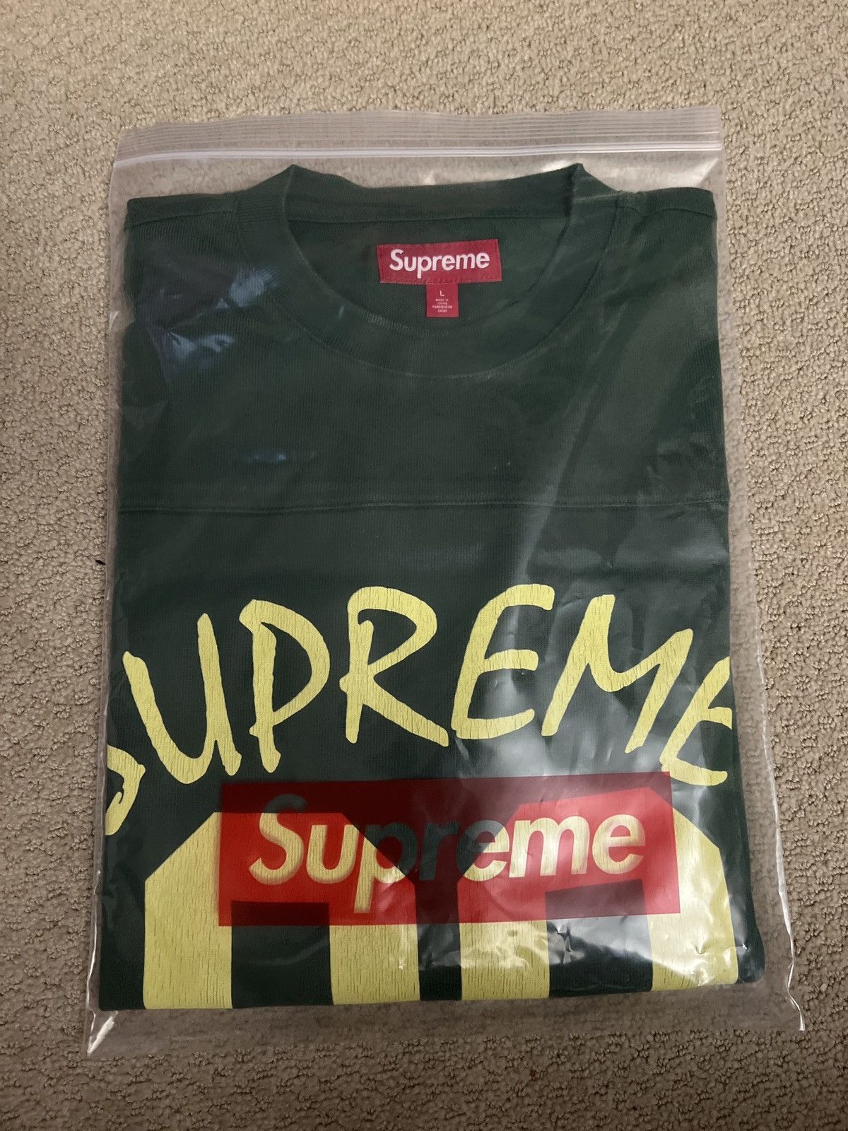 Supreme Supreme 99 L/S Cotton Football Top | Grailed