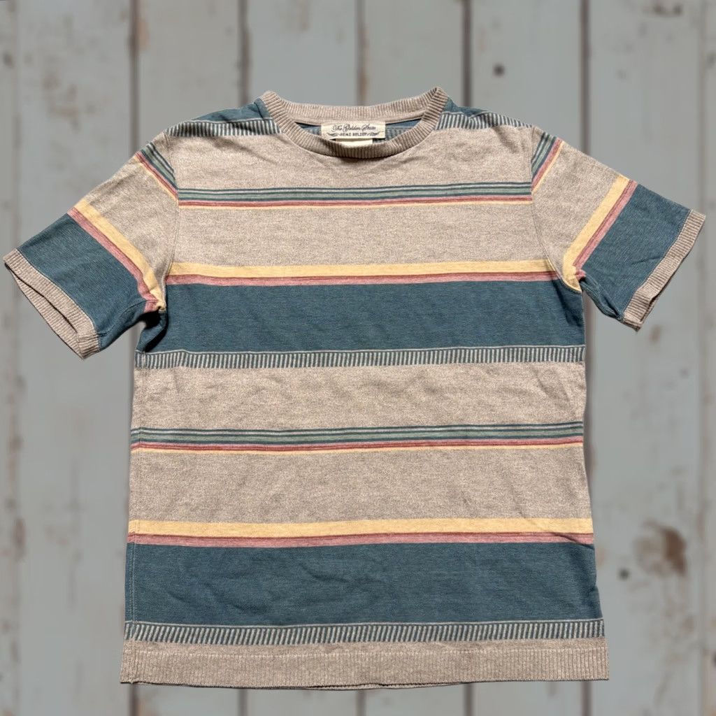 Vintage The Golden State Remi Relief Shirt S Stripe Knit Cotton Made Japan Size US S / EU 44-46 / 1 - 1 Thumbnail