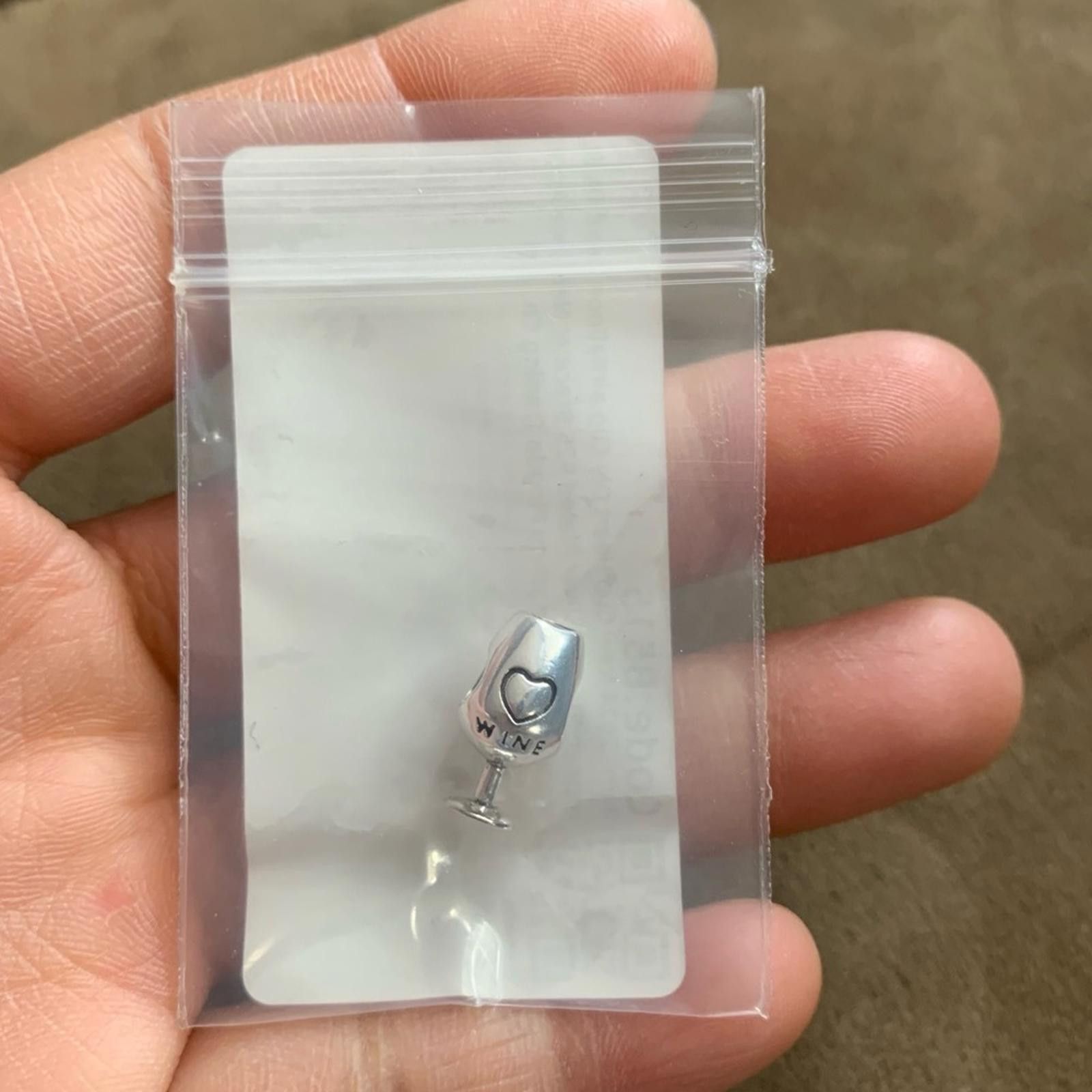 Other NWOT Wine Glass Charm Sterling Silver 925 Size ONE SIZE - 2 Thumbnail