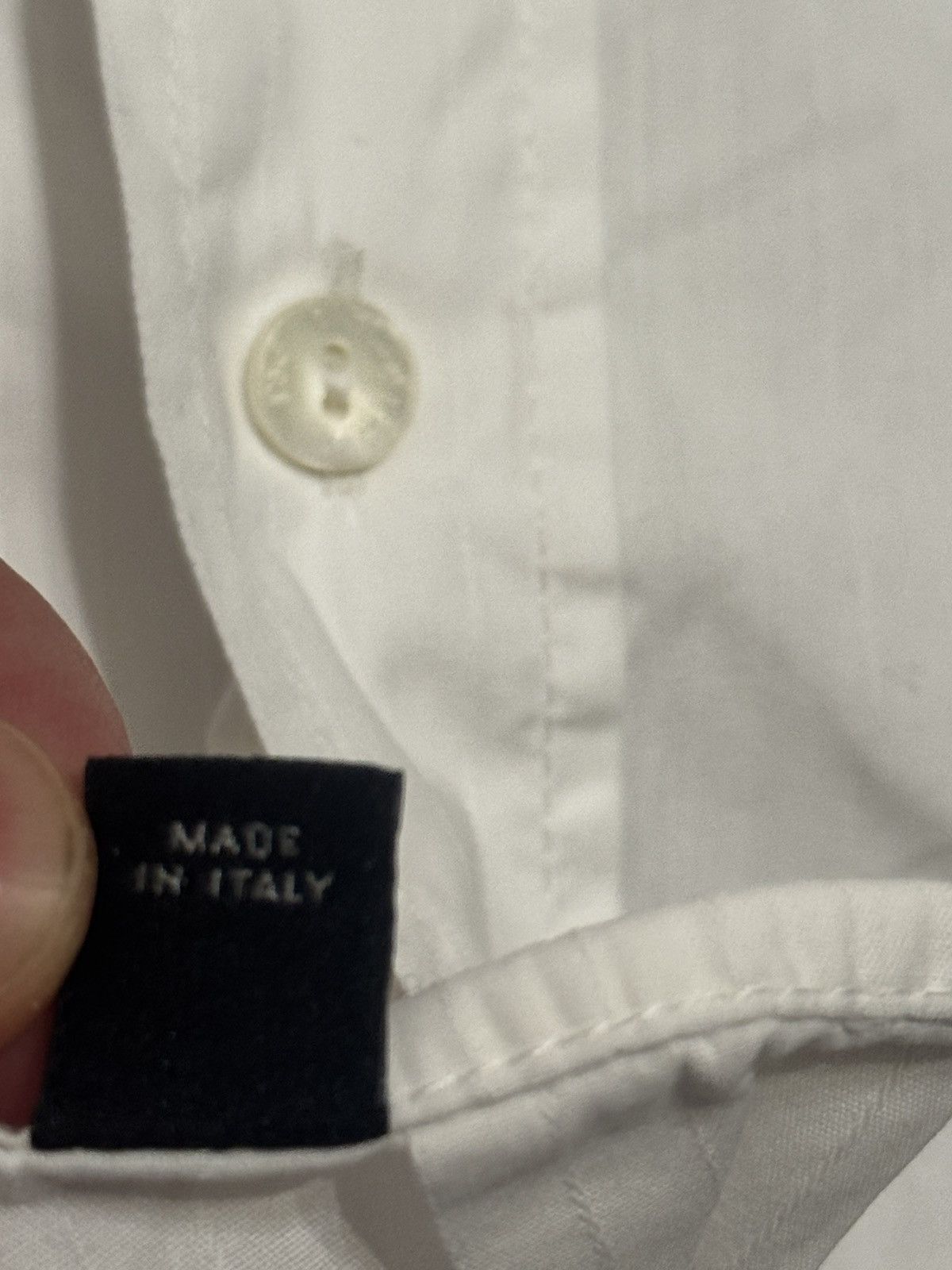 Dolce & Gabbana Dolce & Gabbana White Button Up Shirt | Size 38 / 52 Size US M / EU 48-50 / 2 - 4 Thumbnail
