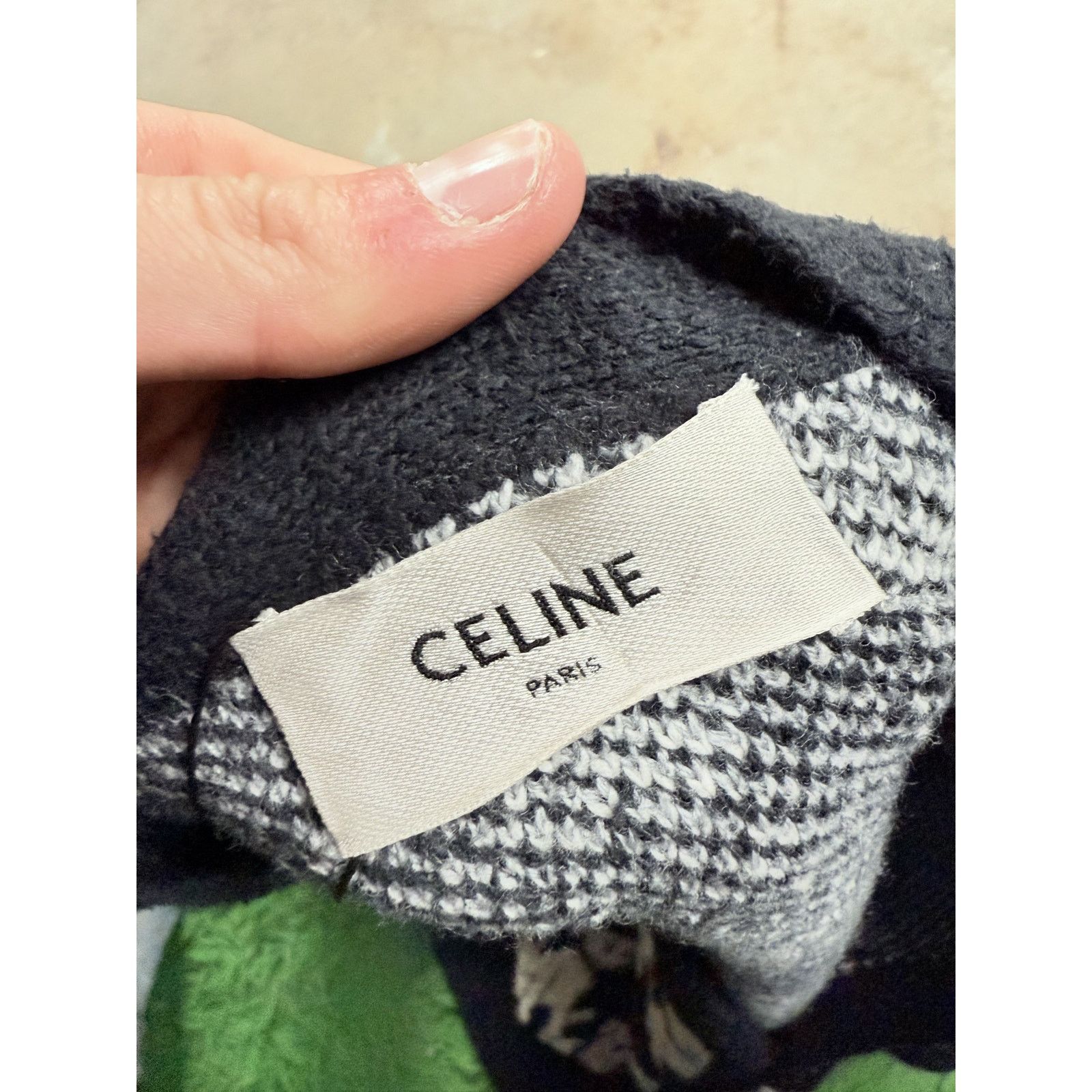 Celine Celine Dog Cardigan Used Small Size US S / EU 44-46 / 1 - 2 Thumbnail