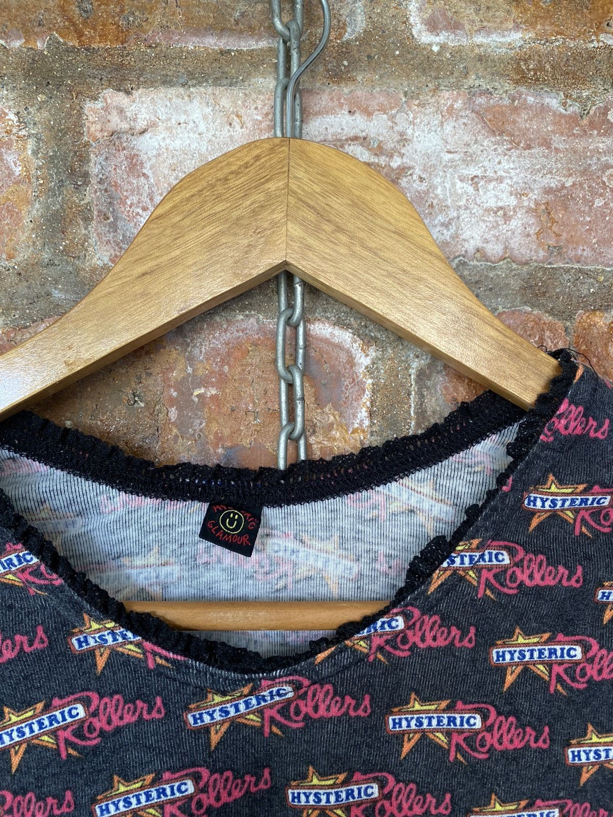 Hysteric Glamour 1990s Hysteric Roller all logo tank Size XS / US 0-2 / IT 36-38 - 8 Thumbnail