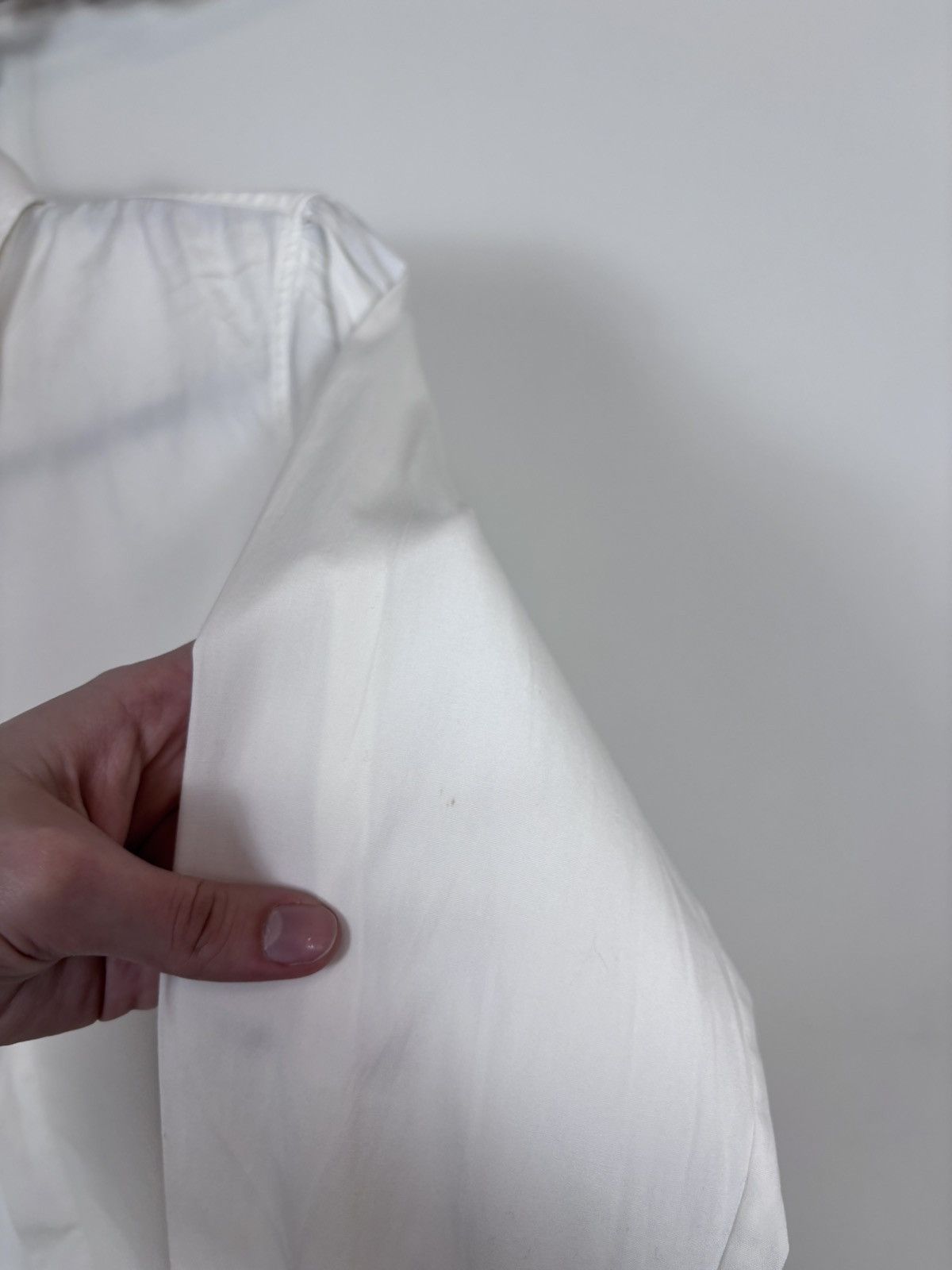 Dsquared2 Dsquared2 Men’s White Button Up Long Sleeve Dress Shirt Size US S / EU 44-46 / 1 - 12 Thumbnail