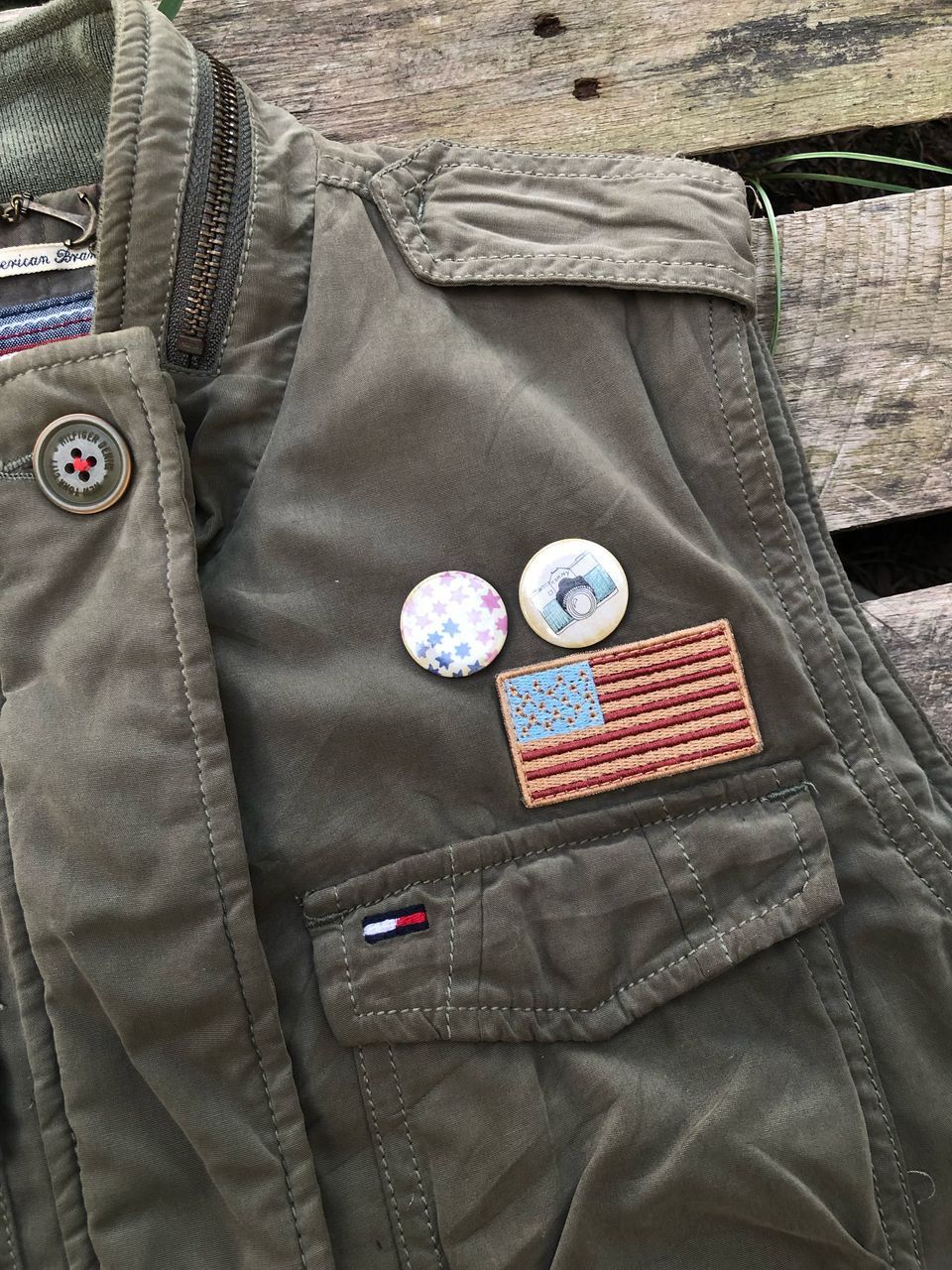 Tommy Hilfiger Tommy Hilfiger Military Vests With Hooded Size US XS / EU 42 / 0 - 7 Thumbnail