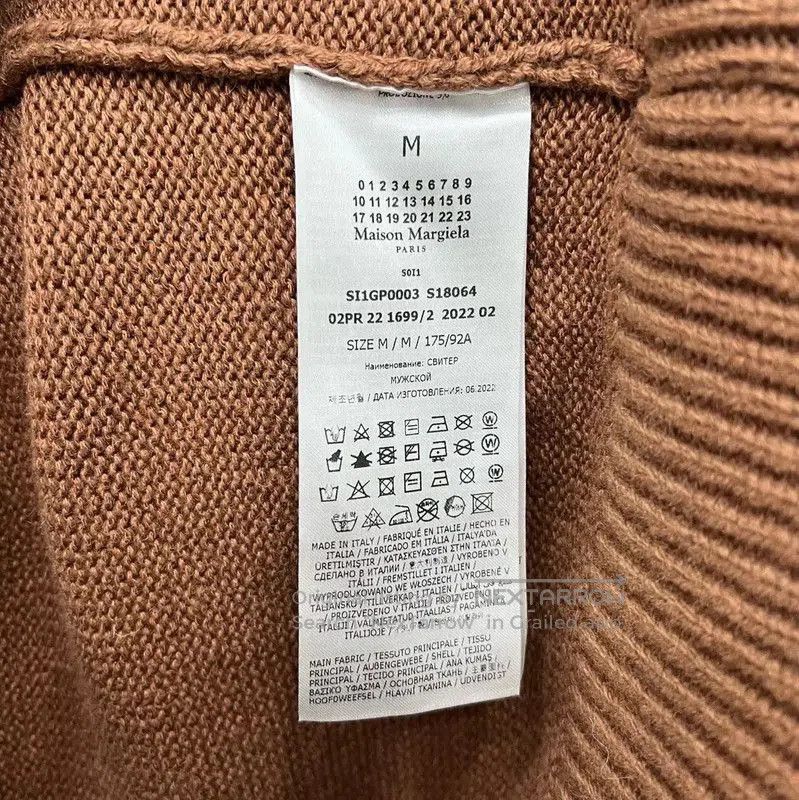 Maison Margiela Maison Margiela Brown Wool Women's Cardigan . Size M / US 6-8 / IT 42-44 - 6 Thumbnail