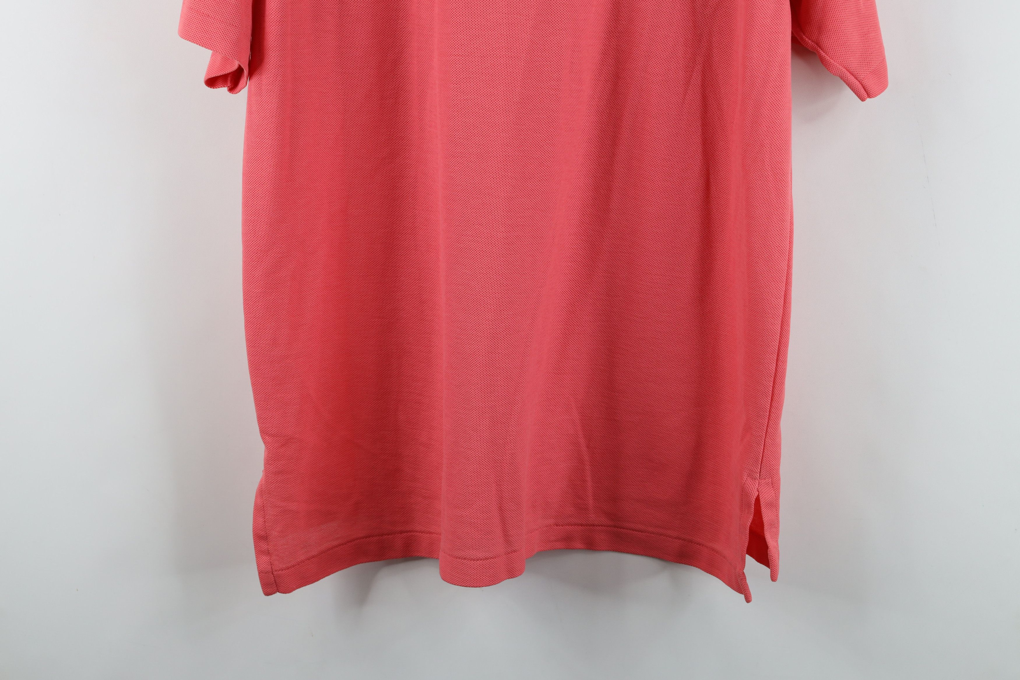 L.L. Bean Vintage 90s LL Bean Double L Cotton Knit Golf Polo Pink USA Size US XL / EU 56 / 4 - 13 Thumbnail