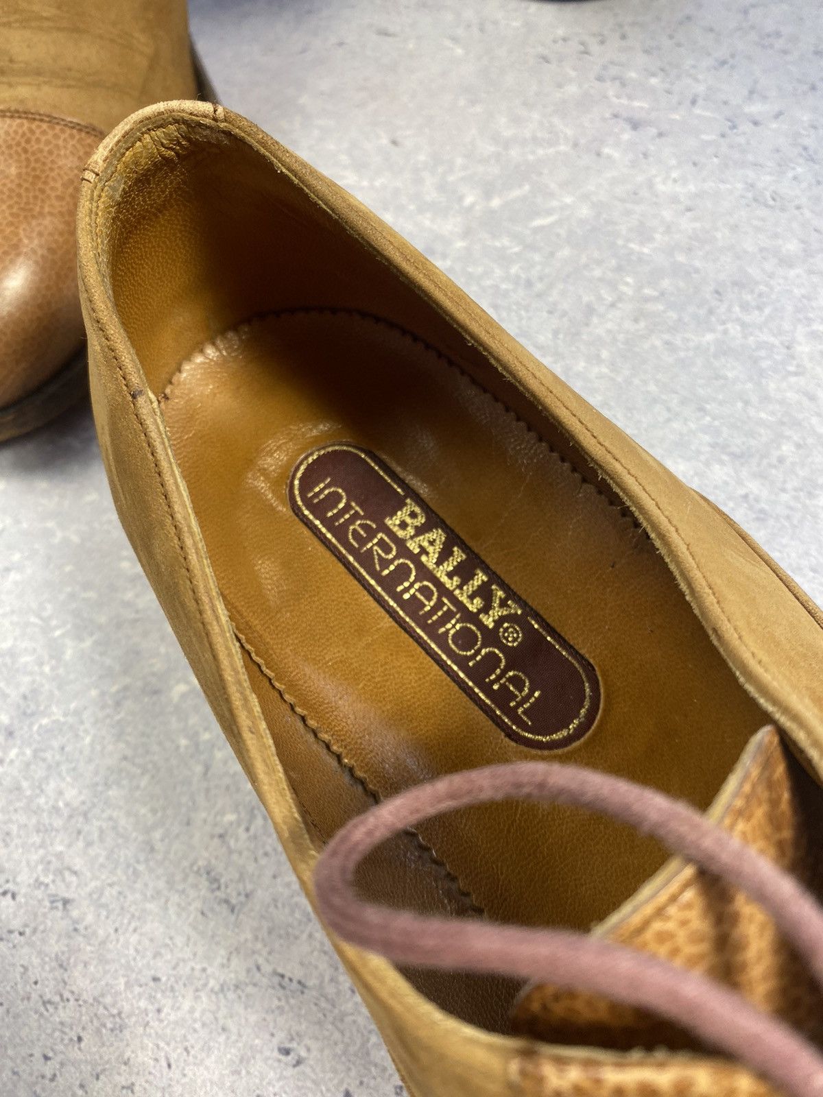 Bally Bally Suede/Leather Men’s Shoes Size US 9 1/2 Hand Made Size US 9.5 / EU 42-43 - 20 Thumbnail
