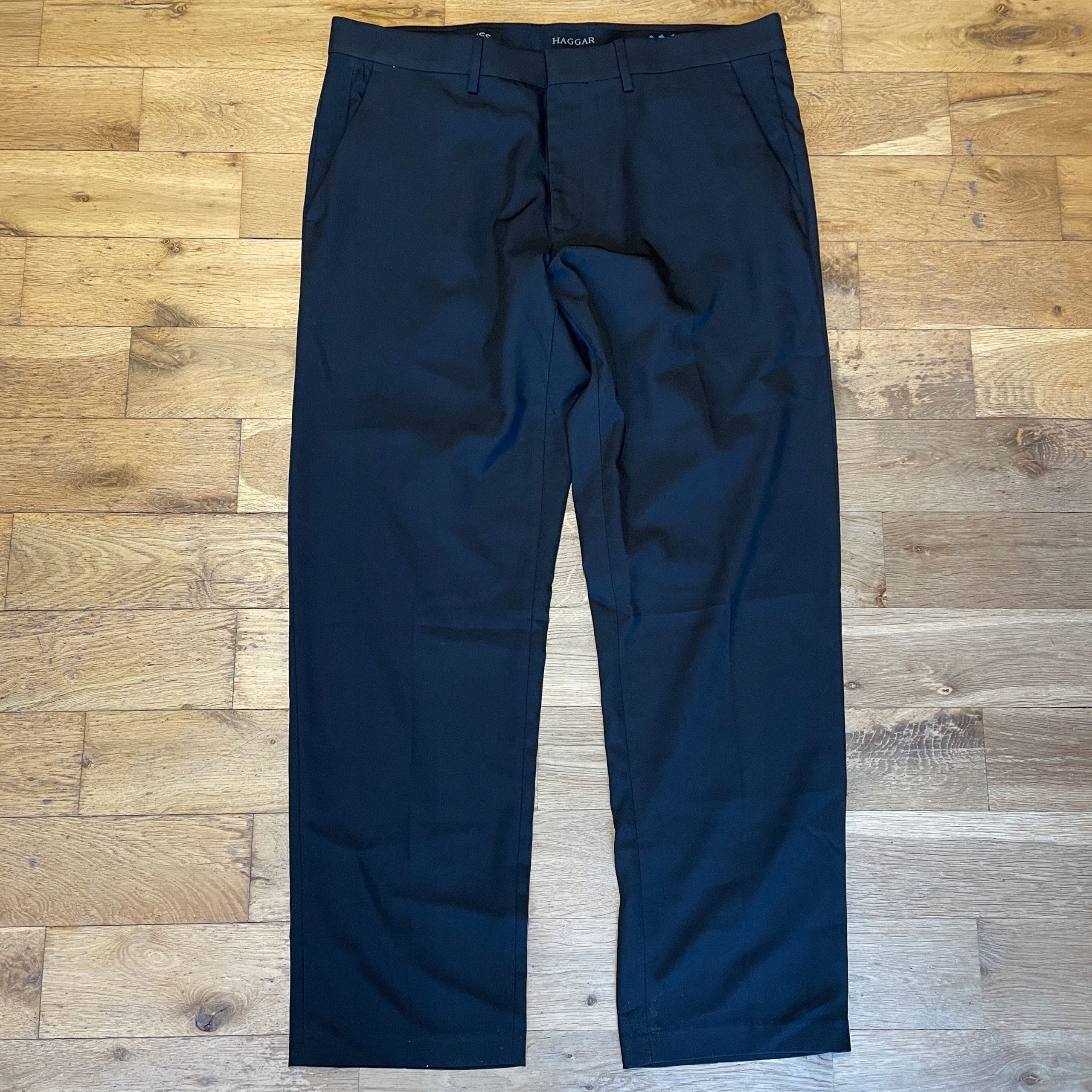 Haggar × The Mountain × Vintage HAGGAR ACTIVE SERIES MEN'S STRAIGHT FIT TROUSERS W 36 L 29 Size US 36 / EU 52 - 1 Thumbnail