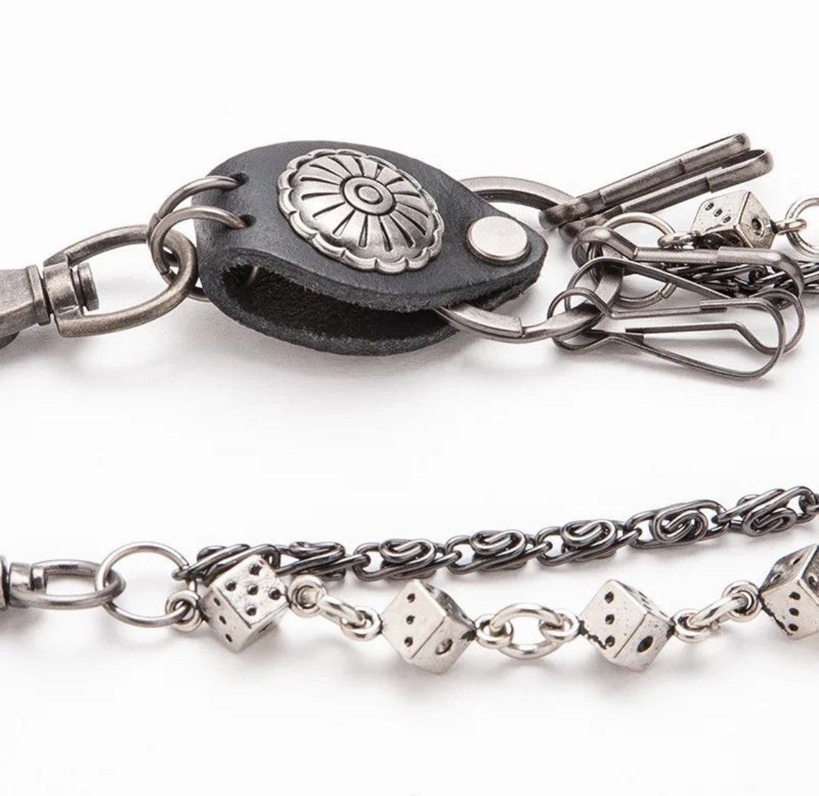 Jewelry Dice Chain Wallet Belt Chain Trousers Pants and jeans Size ONE SIZE - 2 Thumbnail