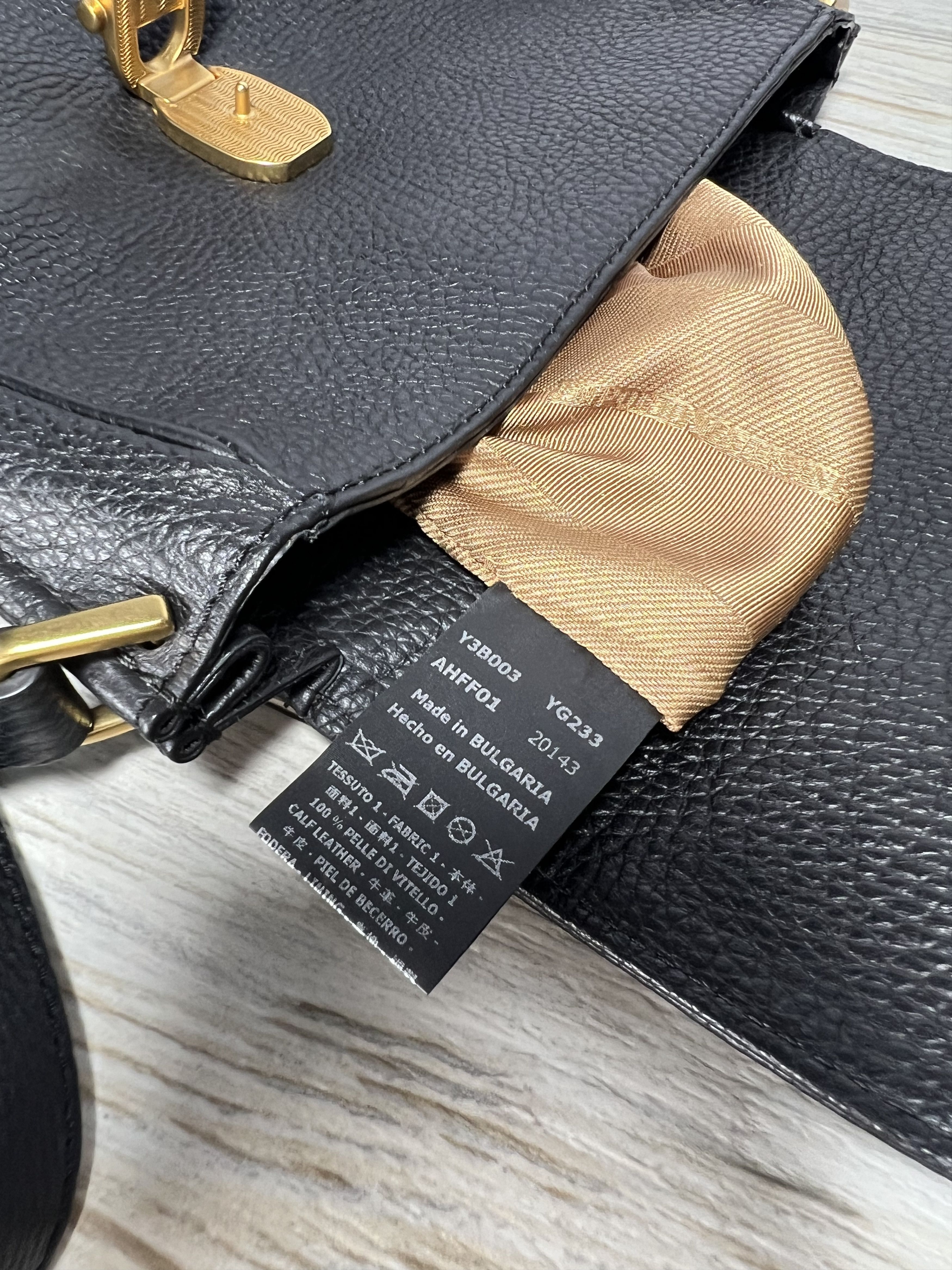 Emporio Armani Emporio Armani Women's Black Calf Leather Crossbody Bag Size ONE SIZE - 10 Thumbnail