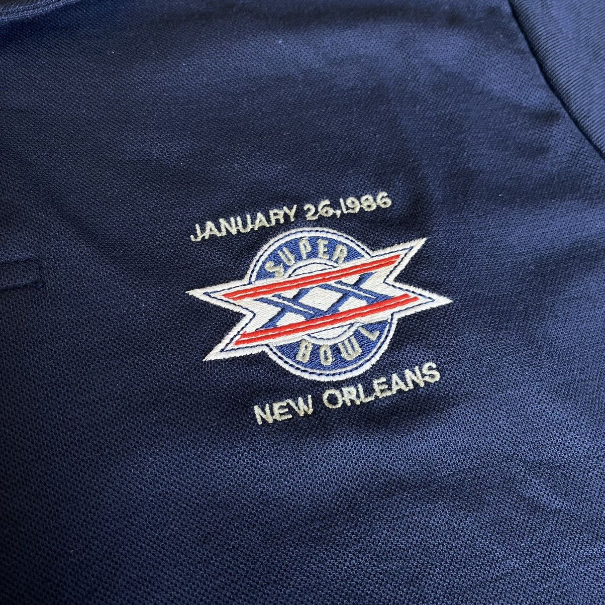 Logo 7 × NFL × Vintage Vintage 1986 NFL Super Bowl XX 20 Bears Patriots Polo Shirt Size US M / EU 48-50 / 2 - 3 Thumbnail