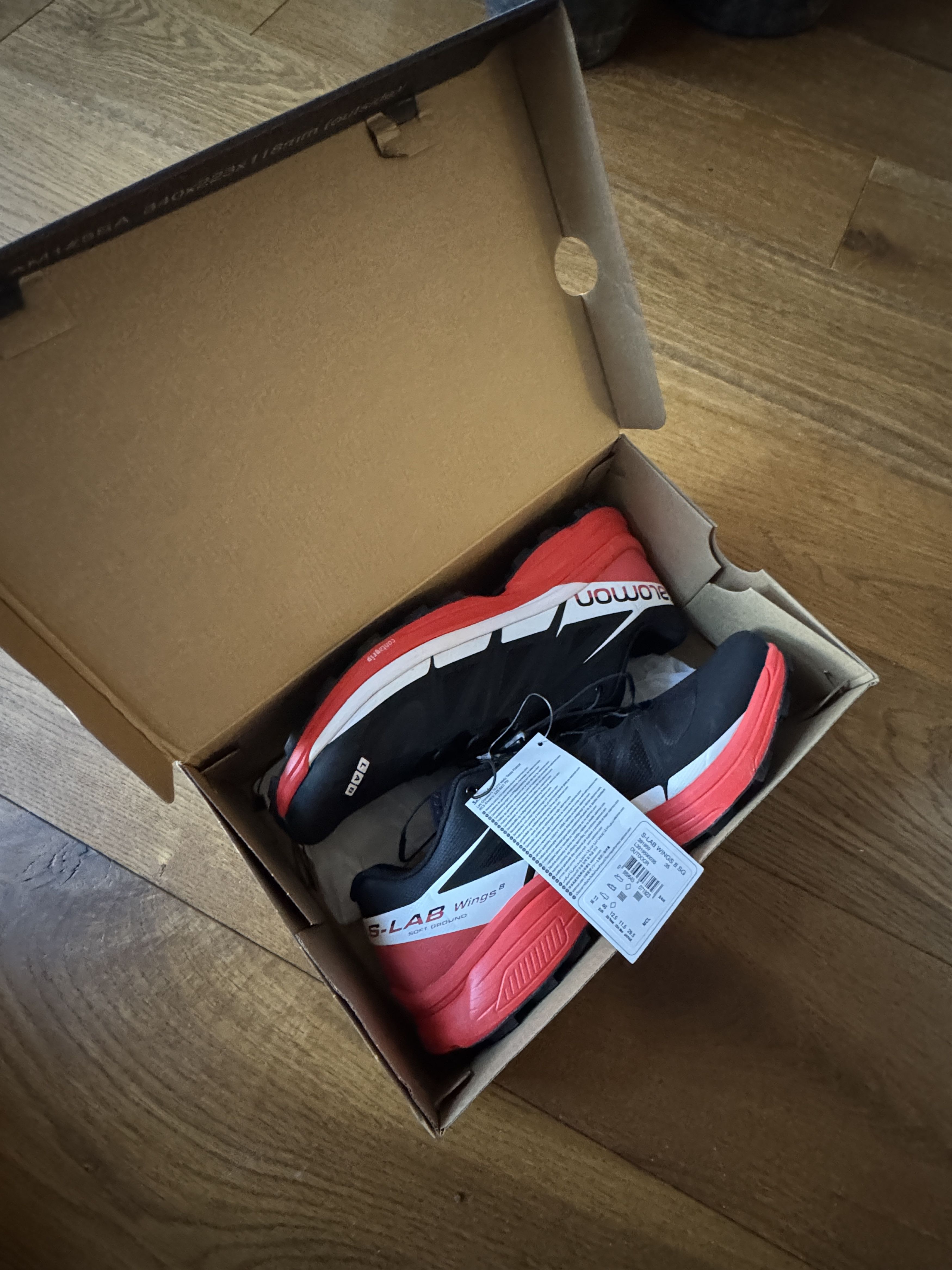 Salomon Brand New Salomon S-Lab Wings 8 SG US Men Size 11.5 Size US 11.5 / EU 44-45 - 16 Thumbnail