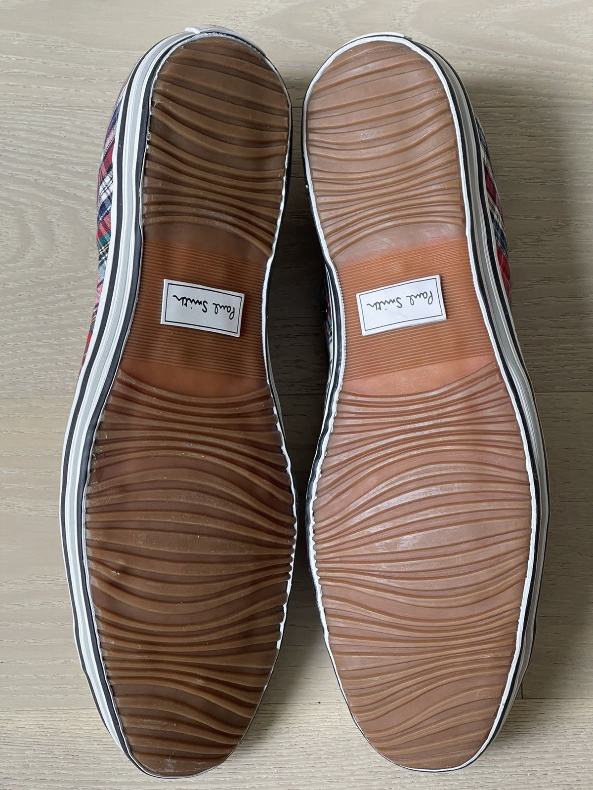 Paul Smith DS Paul Smith Musa Sneakers Red Tartan Multi UK7/US8 Men’s Size US 8 / EU 41 - 9 Thumbnail