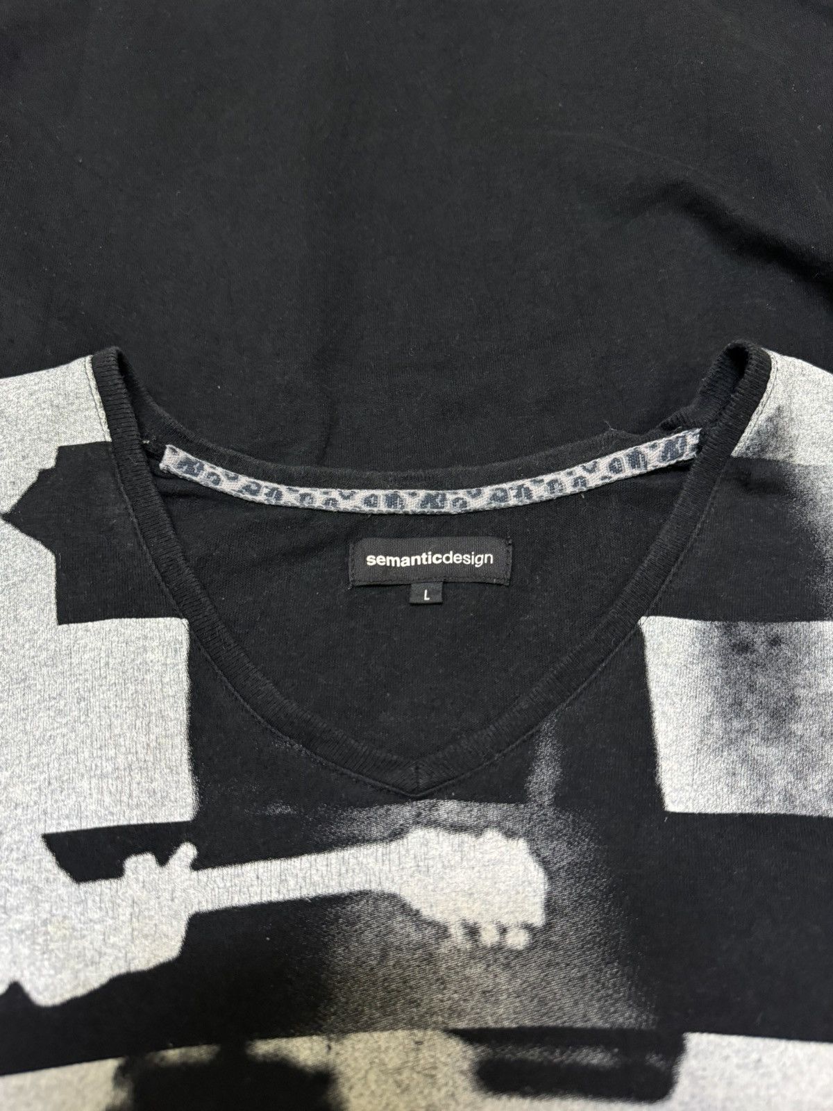 If Six Was Nine Playing Guitar Picture Semantic Design Longsleve Size US M / EU 48-50 / 2 - 8 Thumbnail